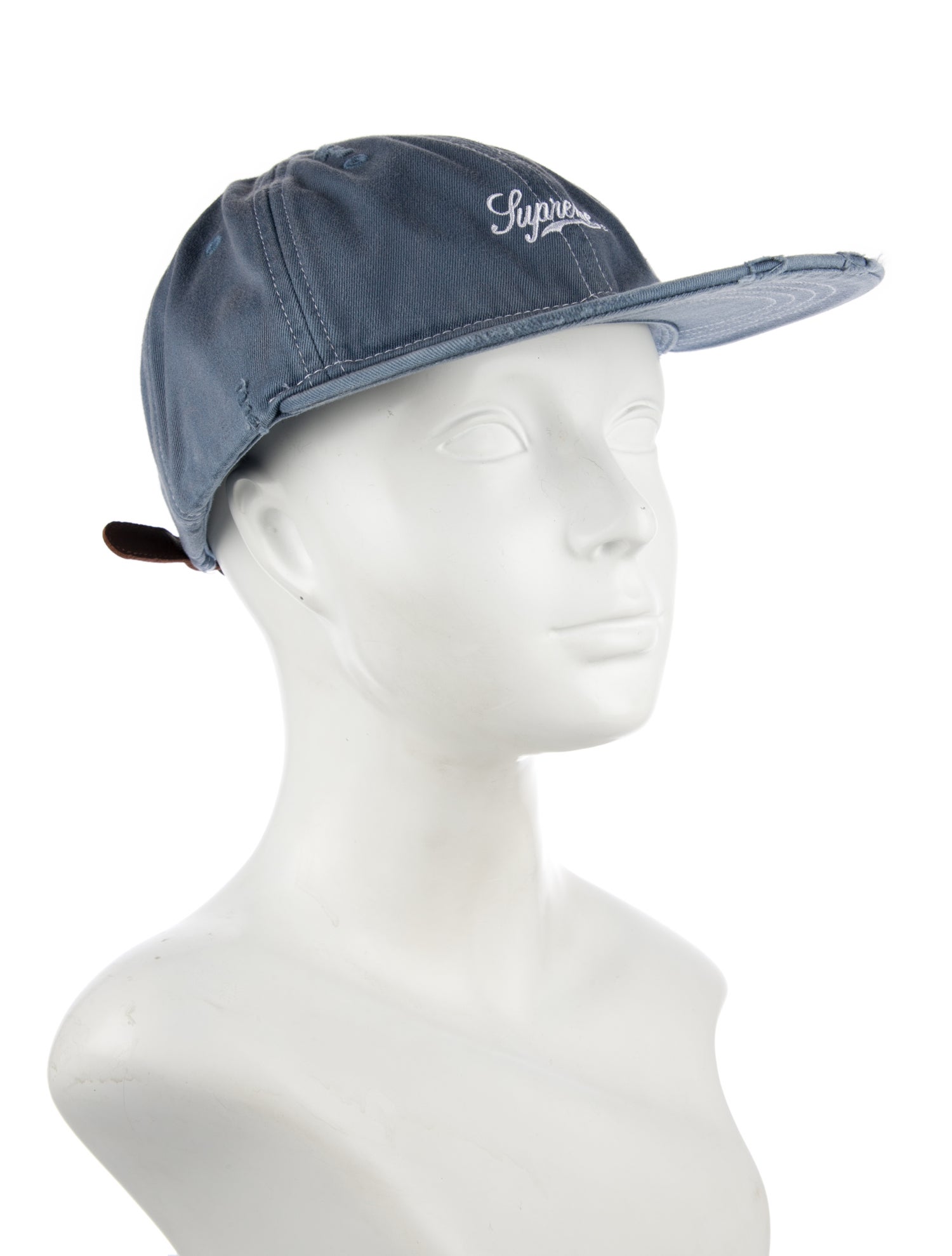 Supreme Distressed Script 6-Panel