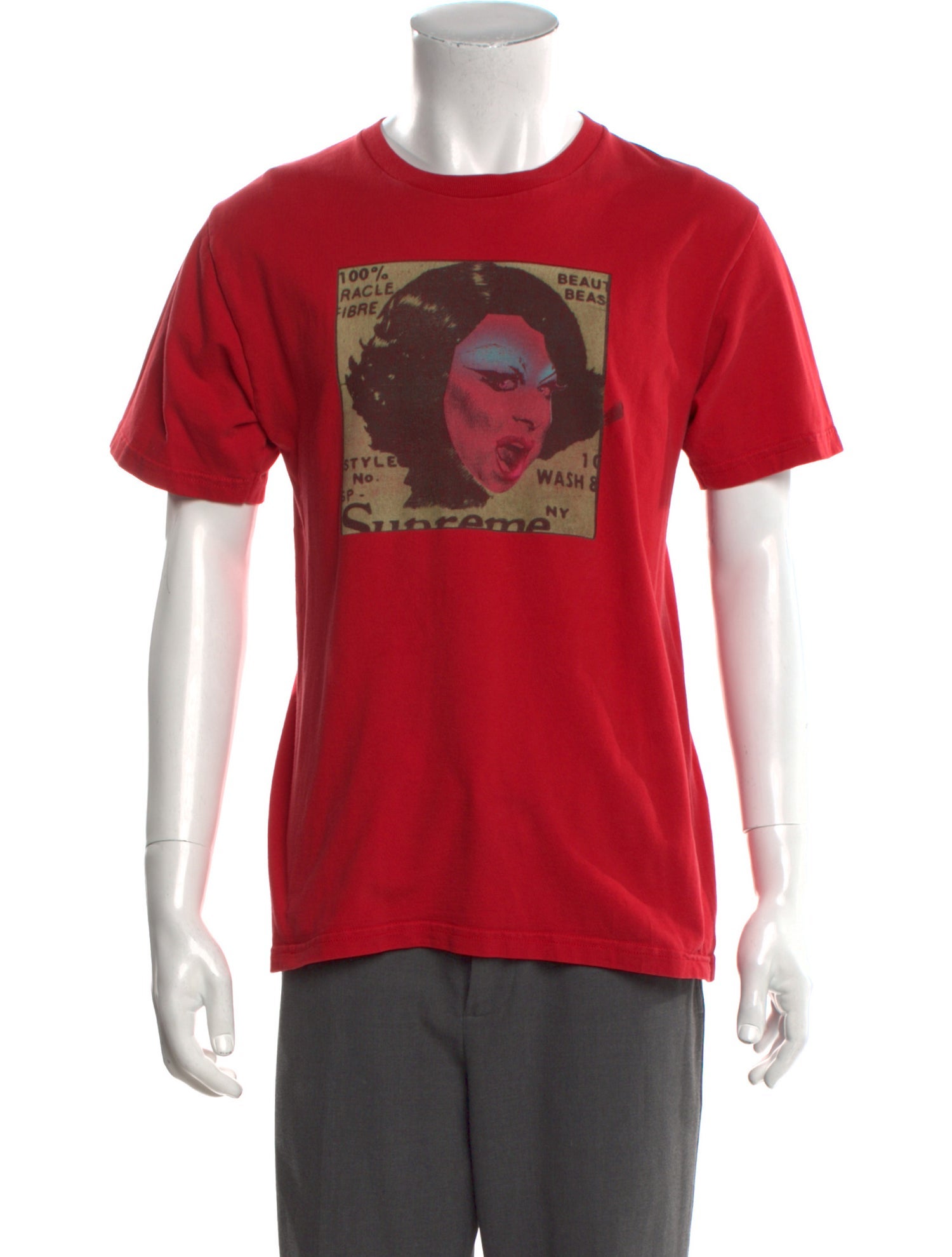 Supreme Graphic Print Crew Neck T-Shirt