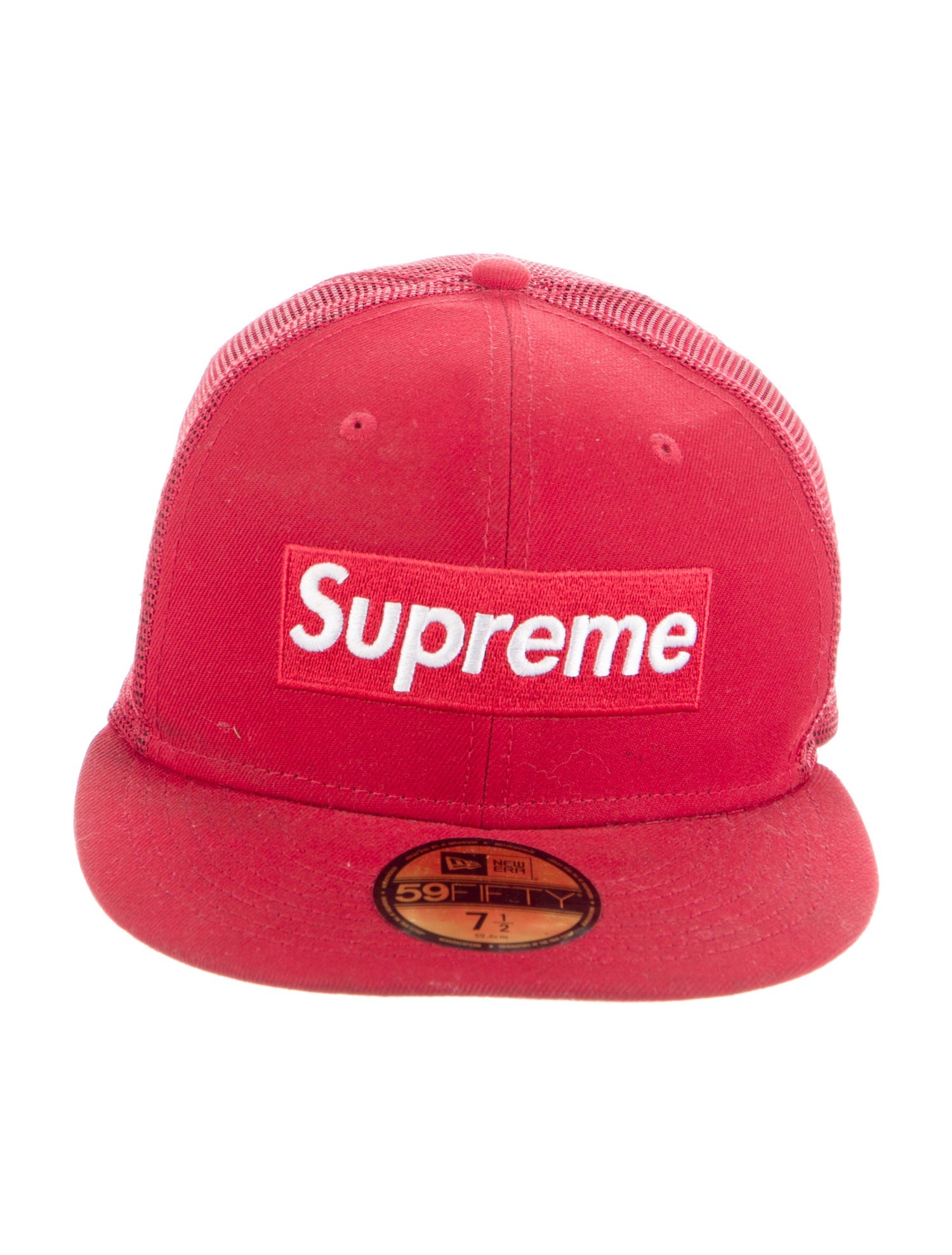 New Era x Supreme Box Logo Mesh Fitted Cap