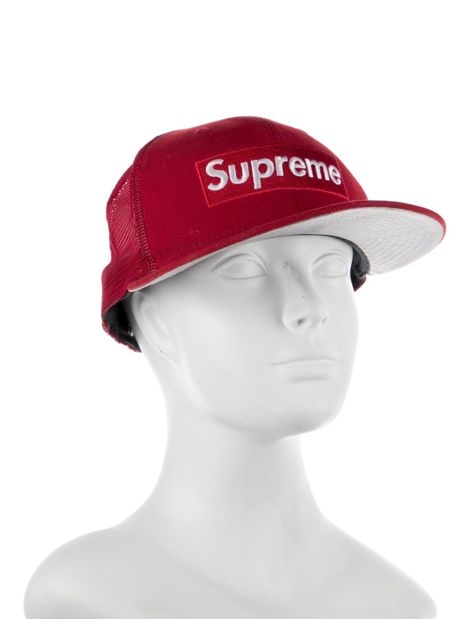 New Era x Supreme Box Logo Mesh Fitted Cap