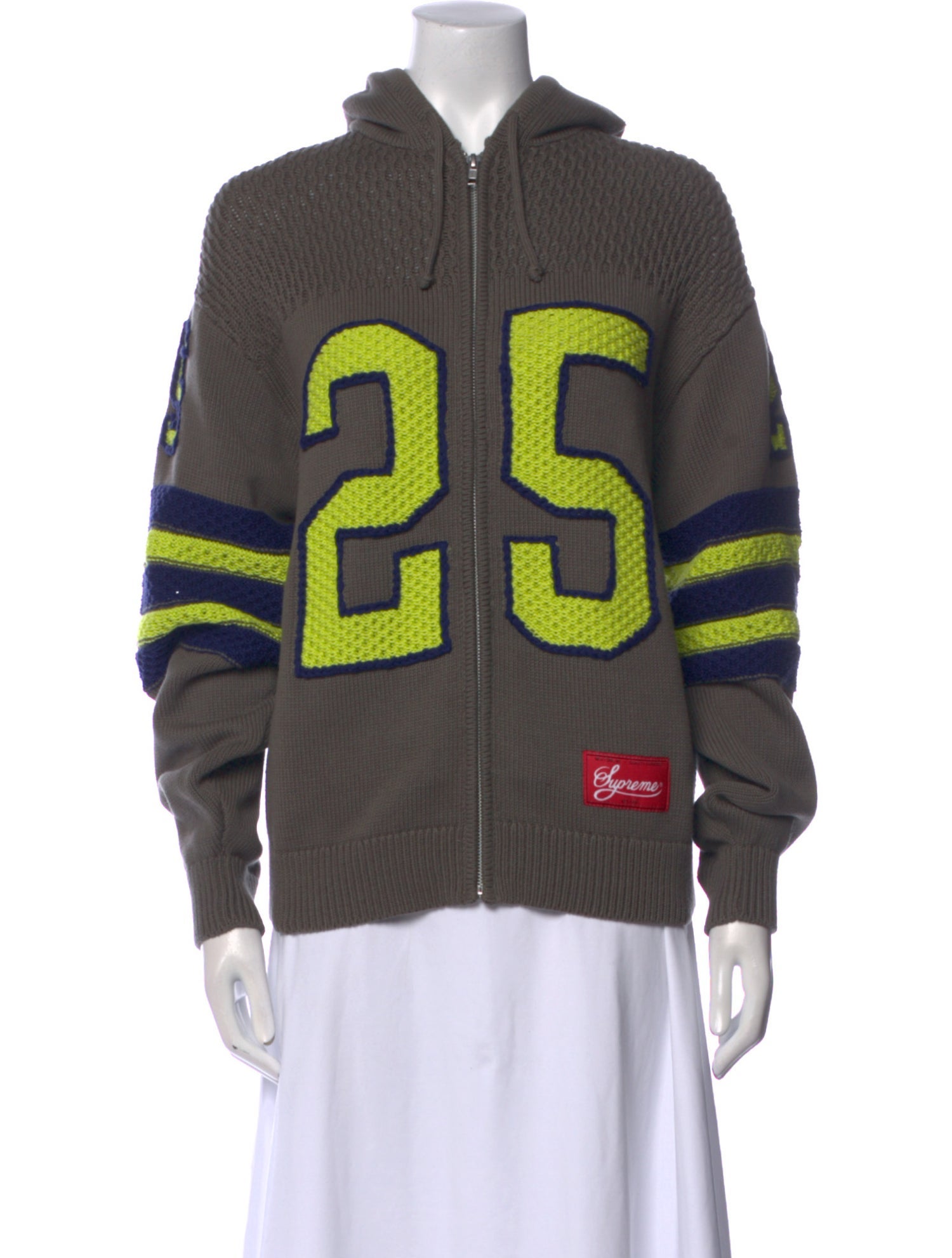 Supreme Graphic Print Crew Neck Sweatshirt