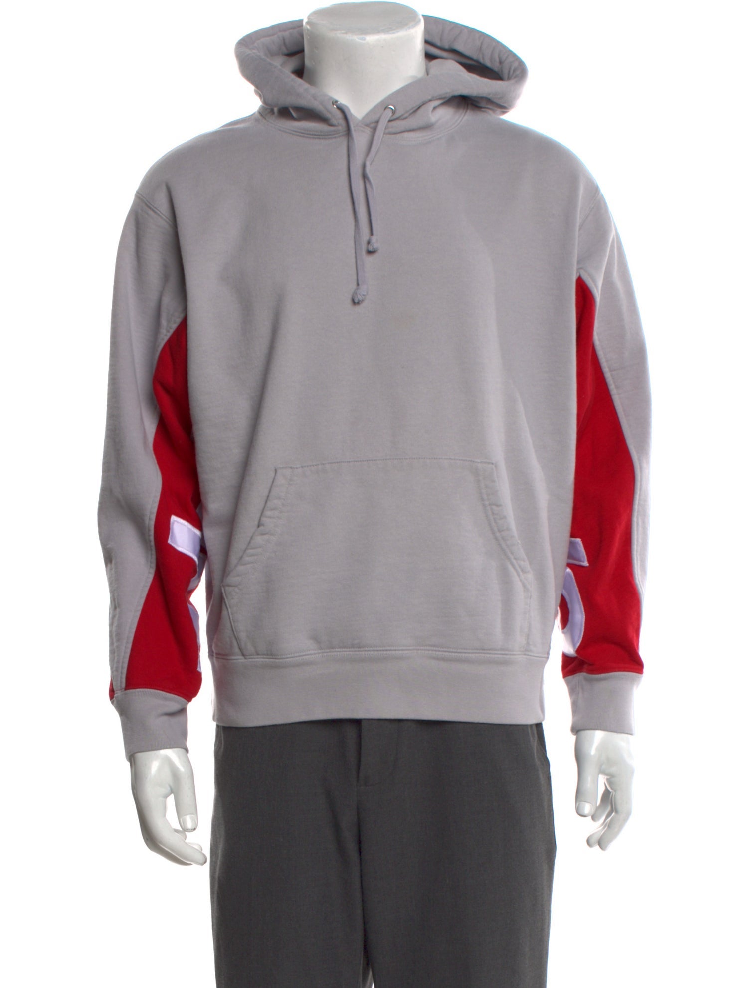 Supreme 2022 Colorblock Pattern Hoodie