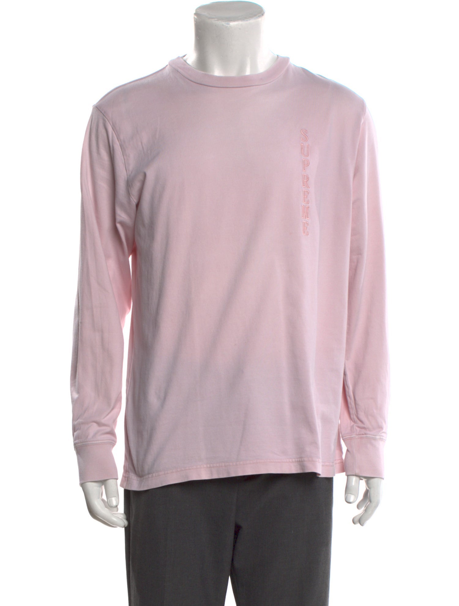 Supreme Crew Neck Long Sleeve T-Shirt