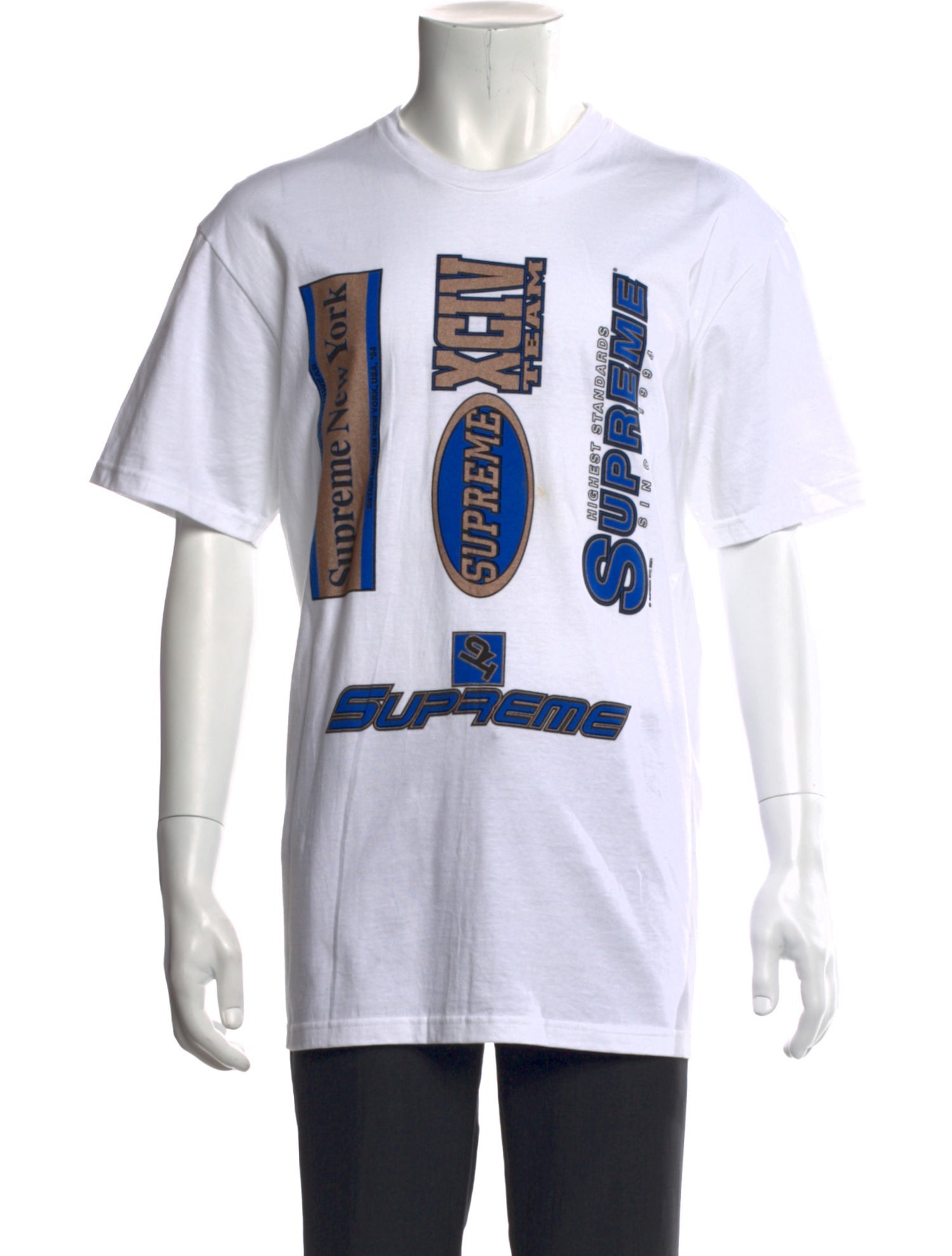 Supreme Graphic Print Crew Neck T-Shirt