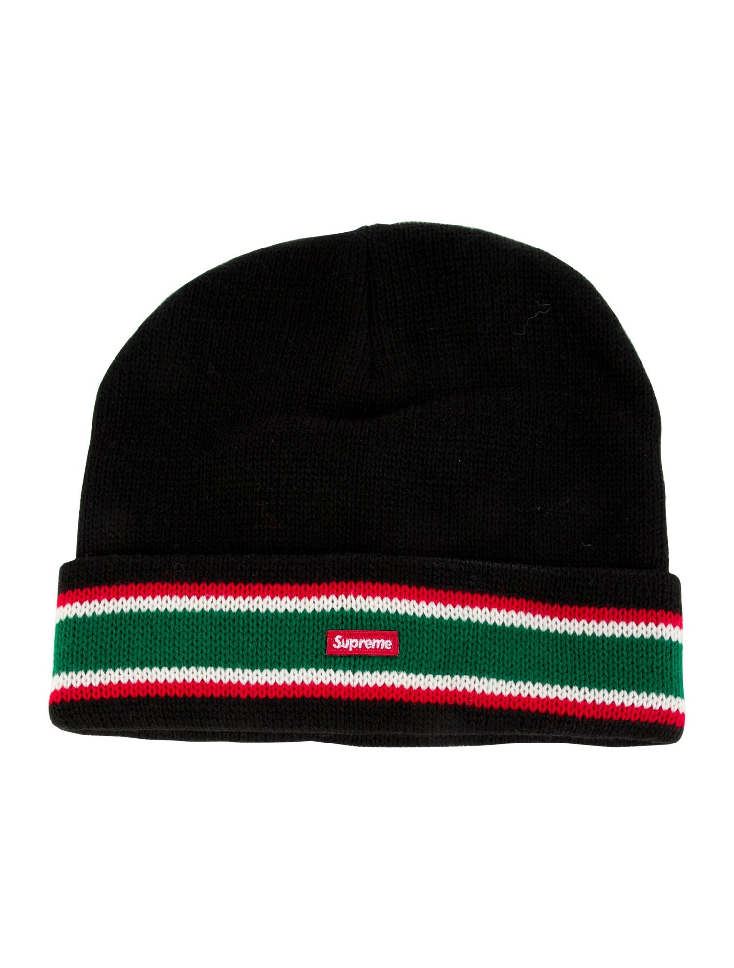 Supreme Striped Cuff Beanie