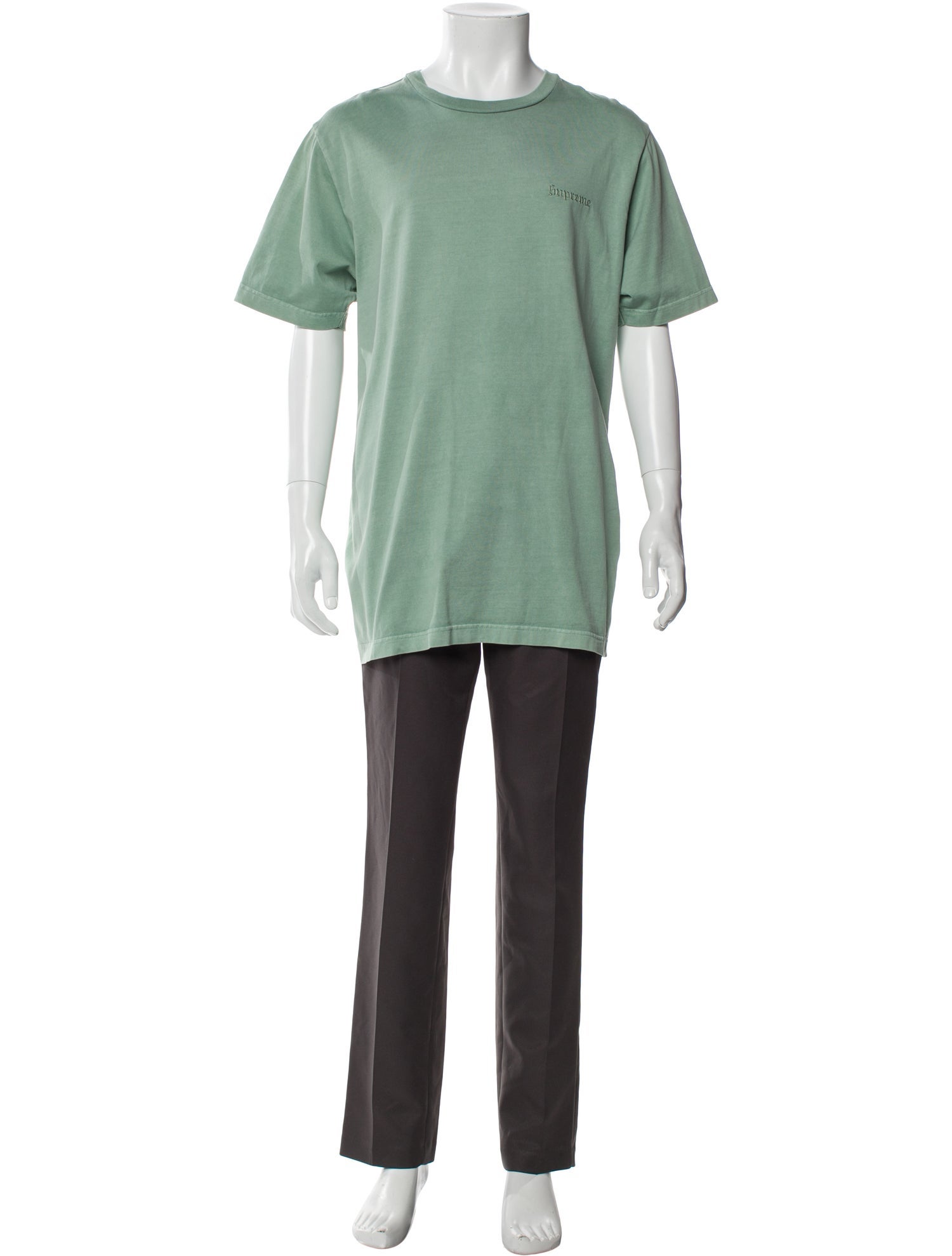 Supreme Crew Neck Short Sleeve T-Shirt