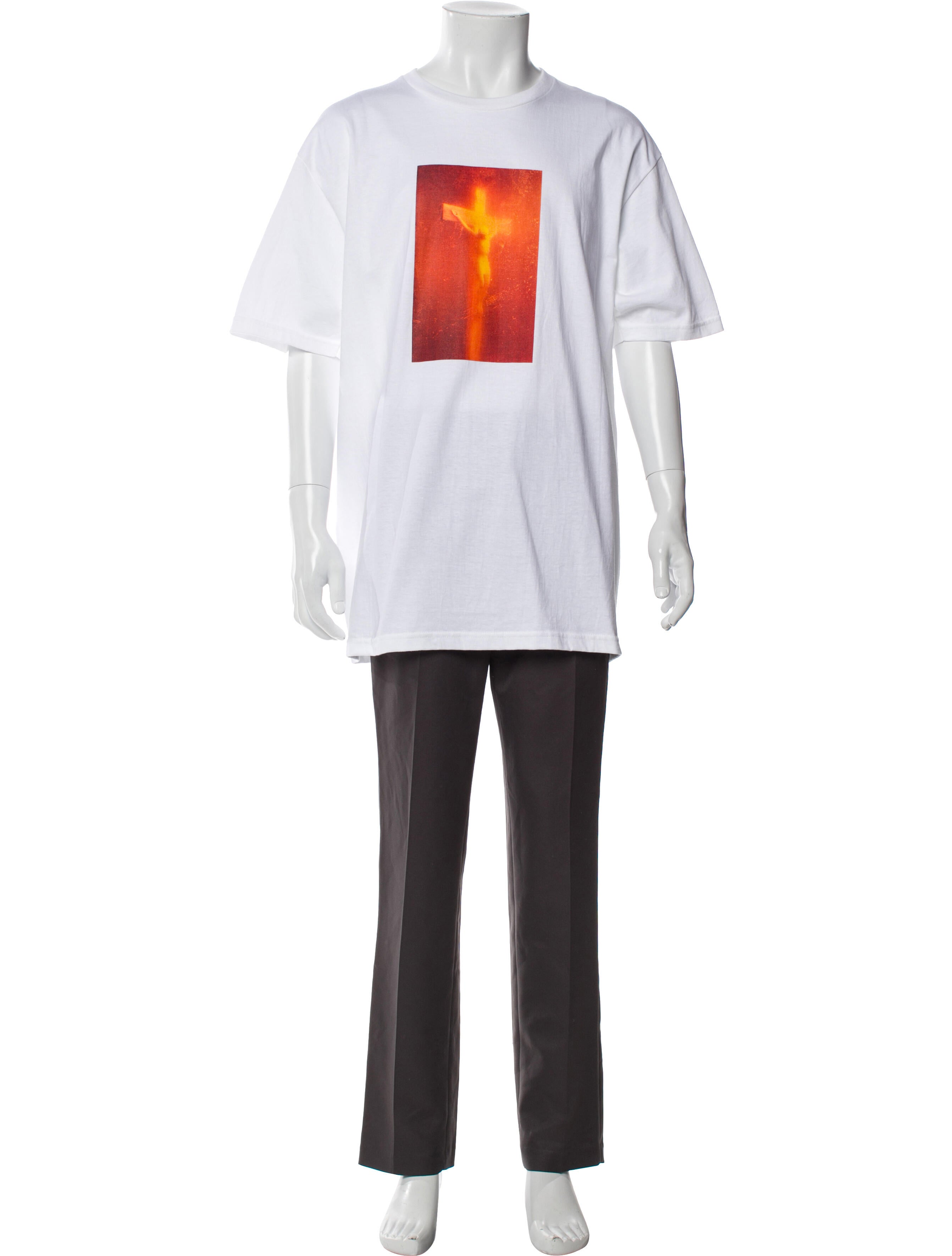 Supreme Graphic Print Crew Neck T-Shirt