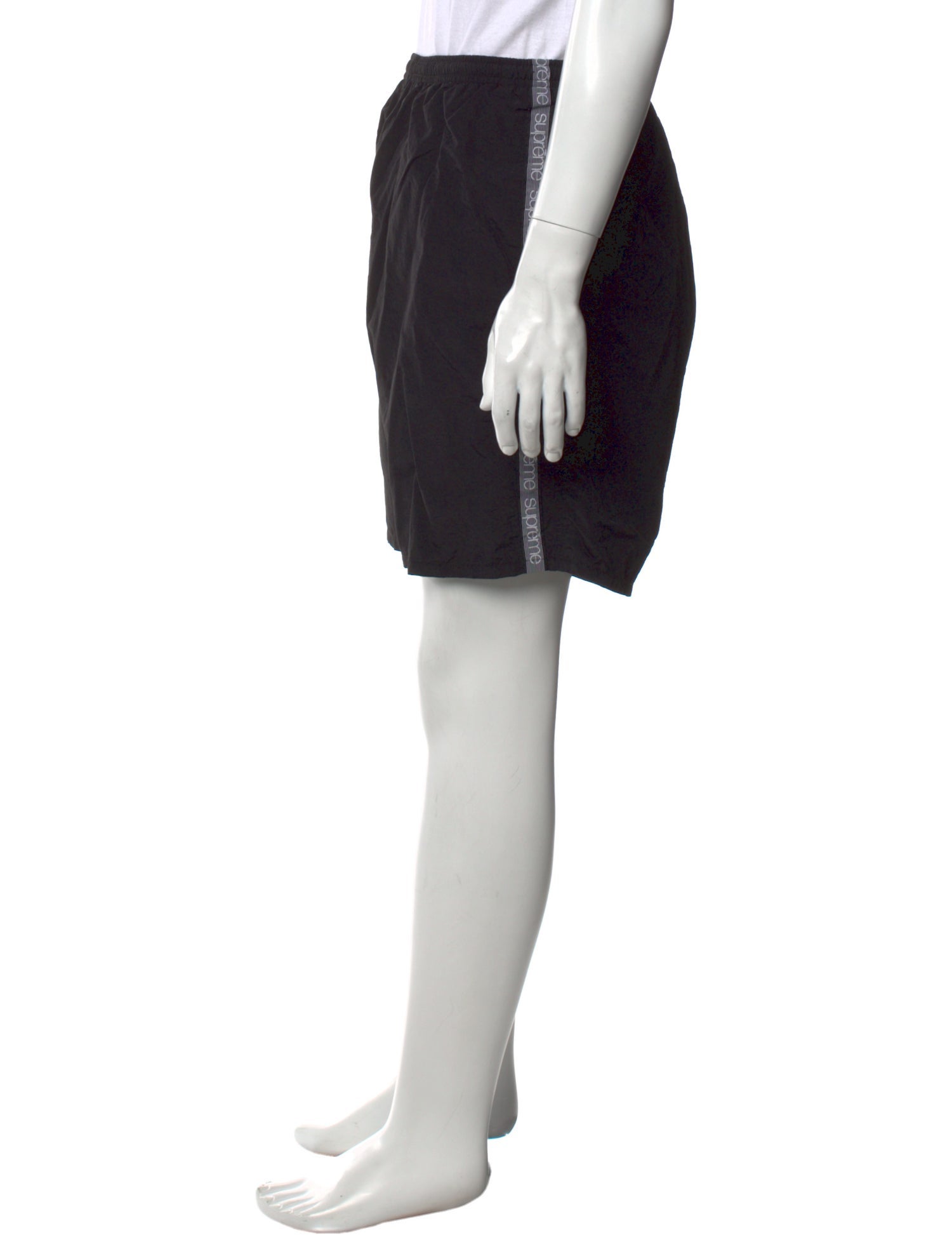 Supreme Embroidered Accent Swim Trunks