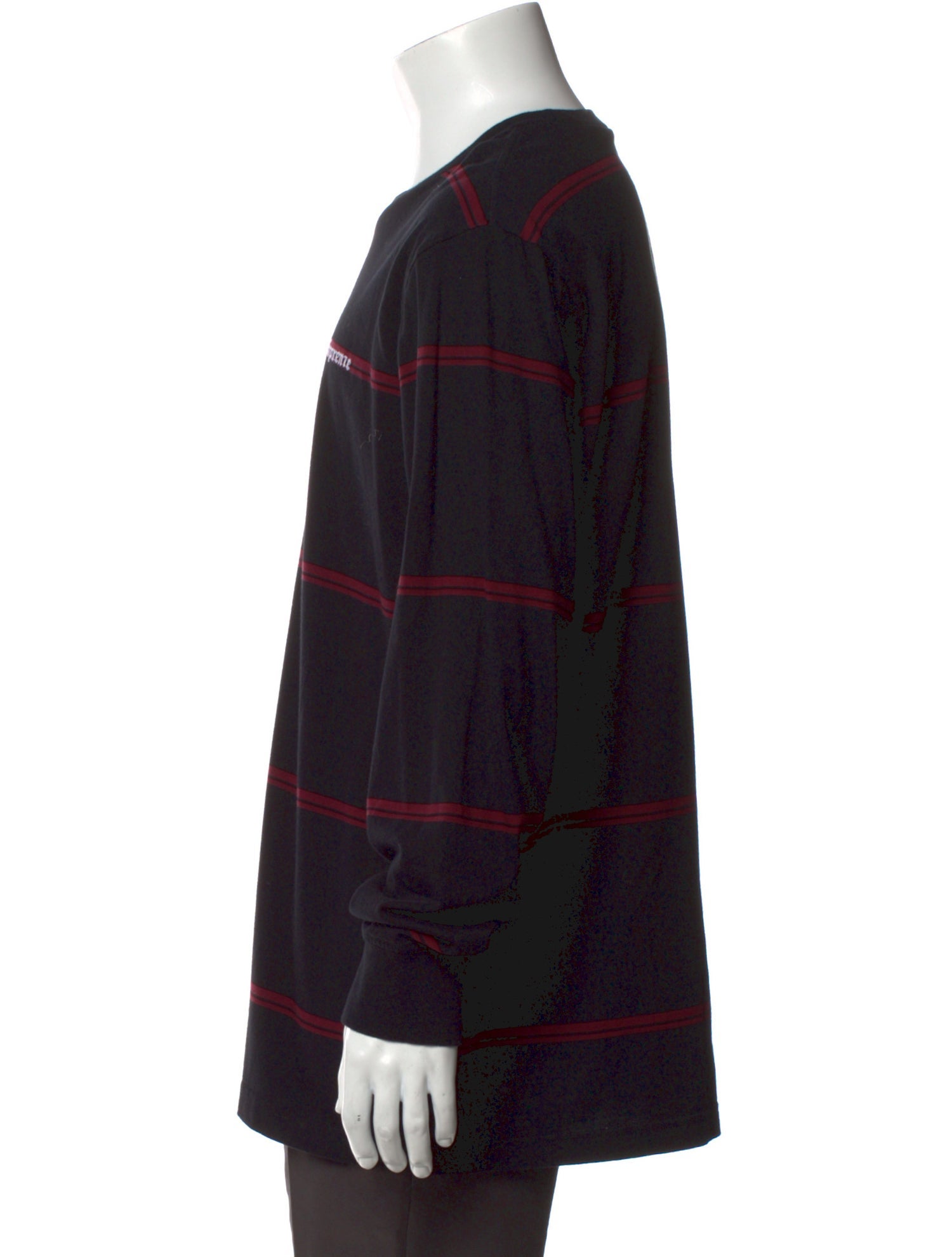 Supreme Striped Crew Neck Sweatshirt