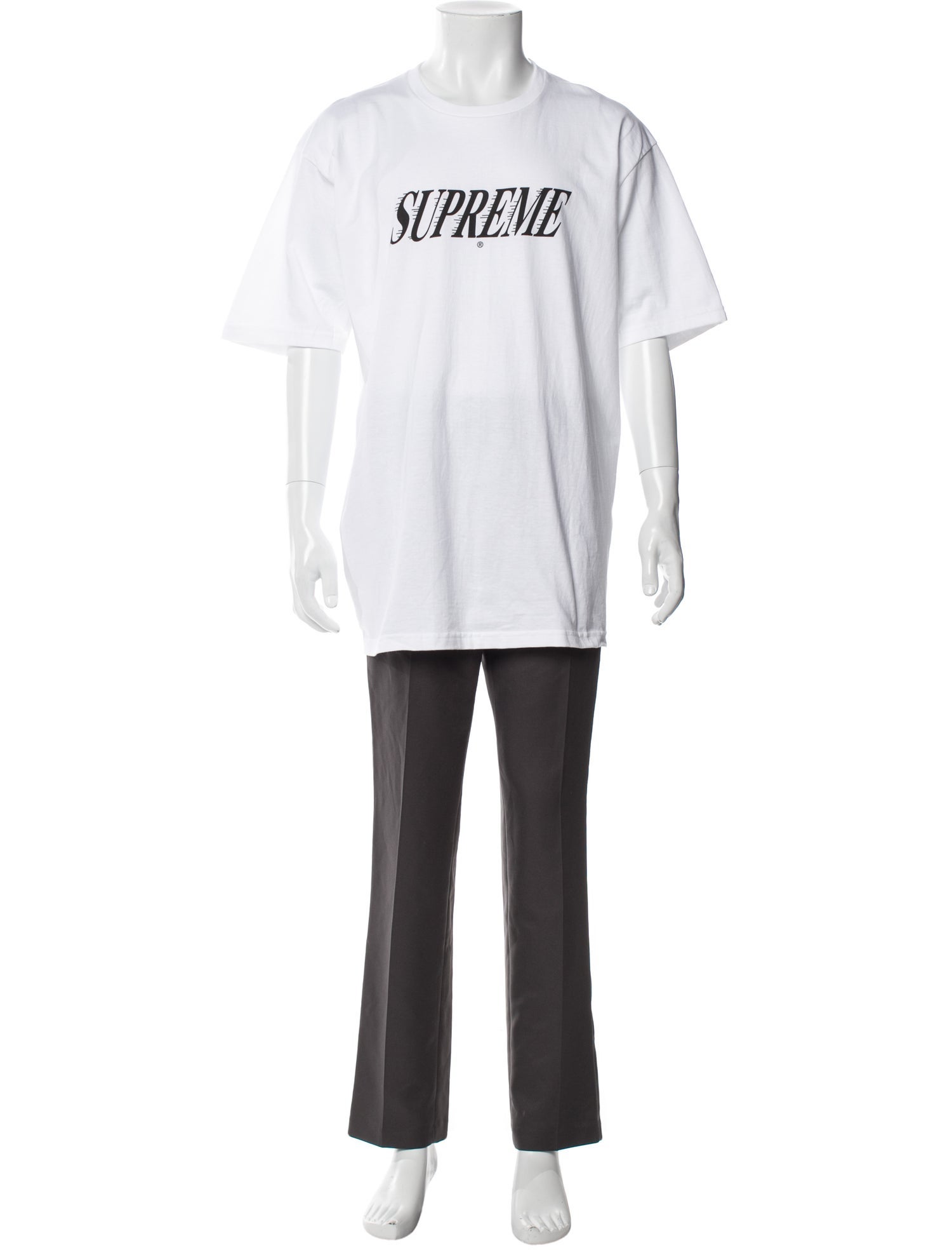 Supreme Graphic Print Crew Neck T-Shirt