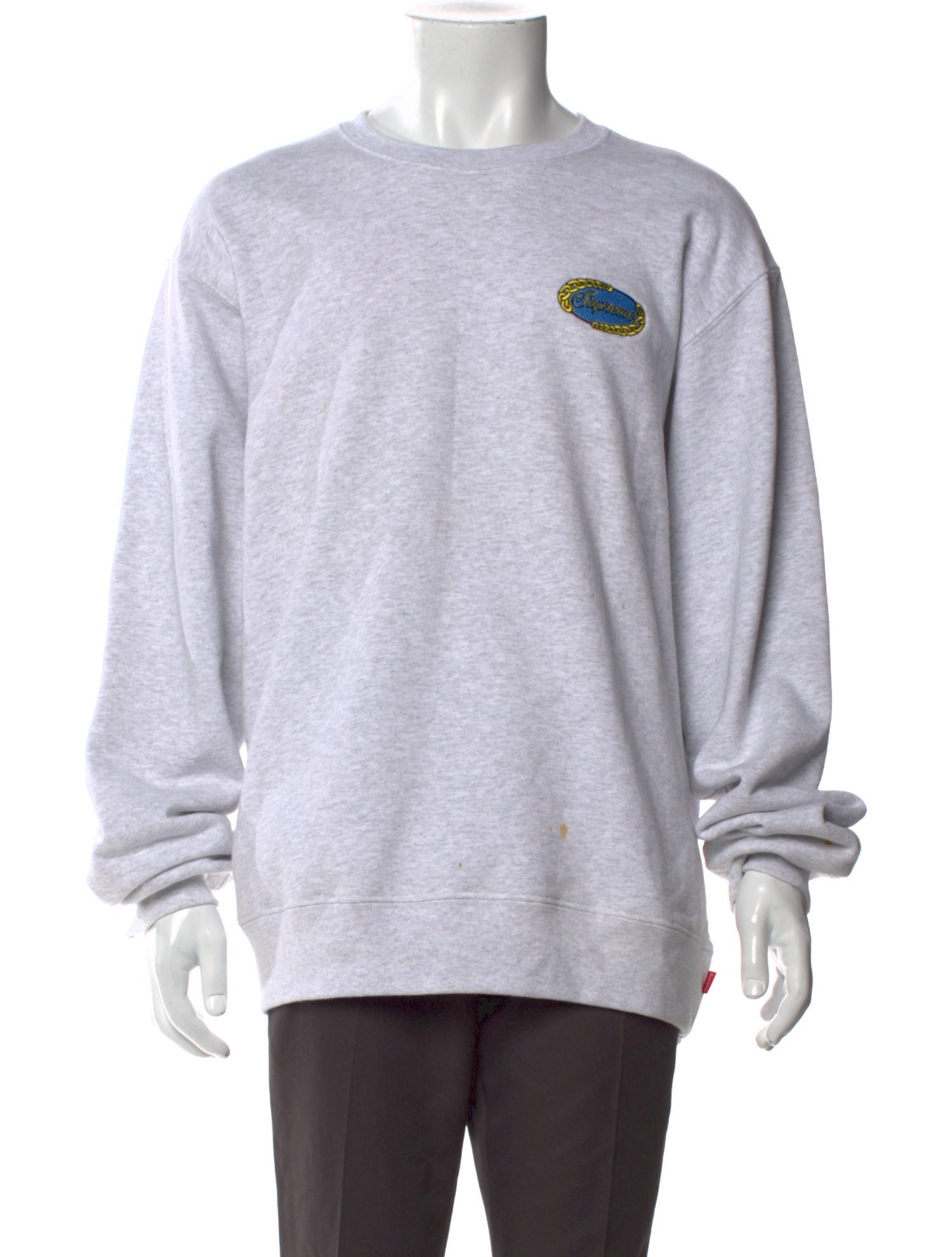 Supreme Graphic Print Crew Neck Pullover