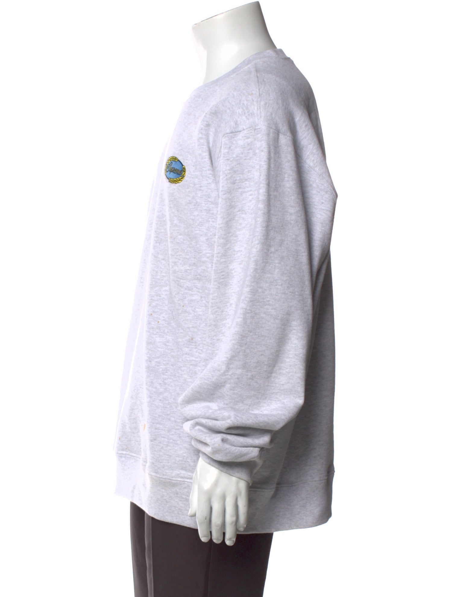 Supreme Graphic Print Crew Neck Pullover