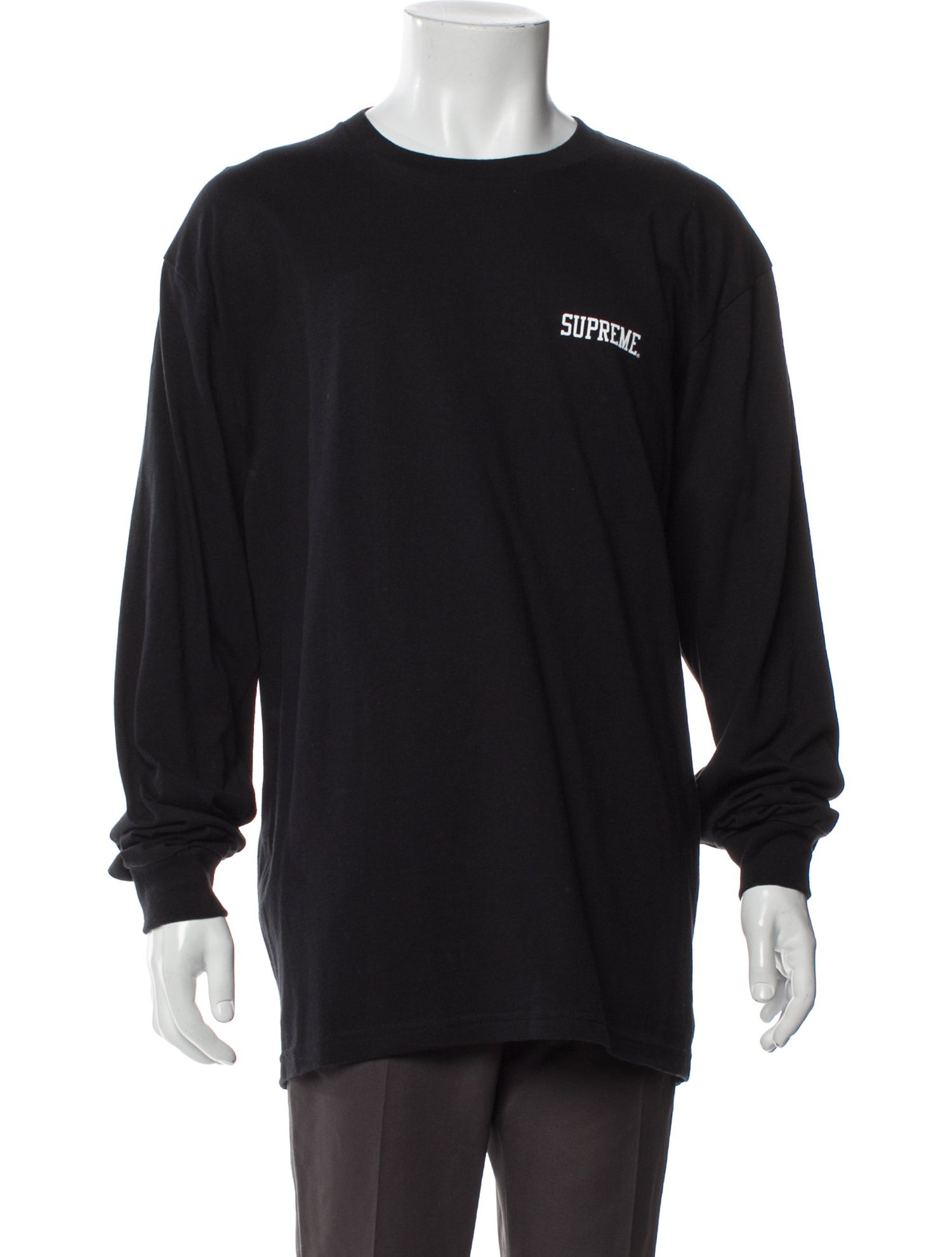 Supreme Graphic Print Crew Neck Sweatshirt