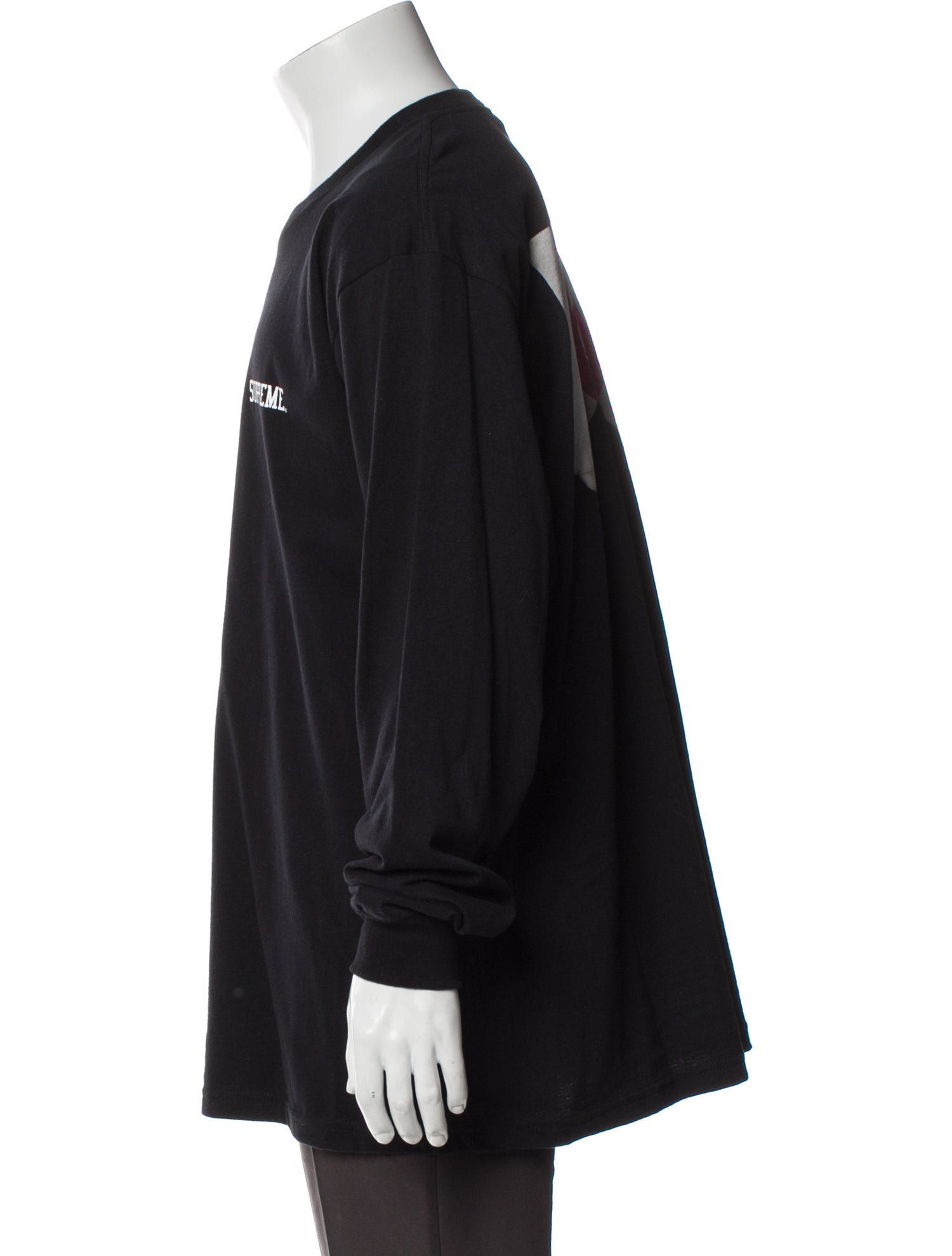 Supreme Graphic Print Crew Neck Sweatshirt