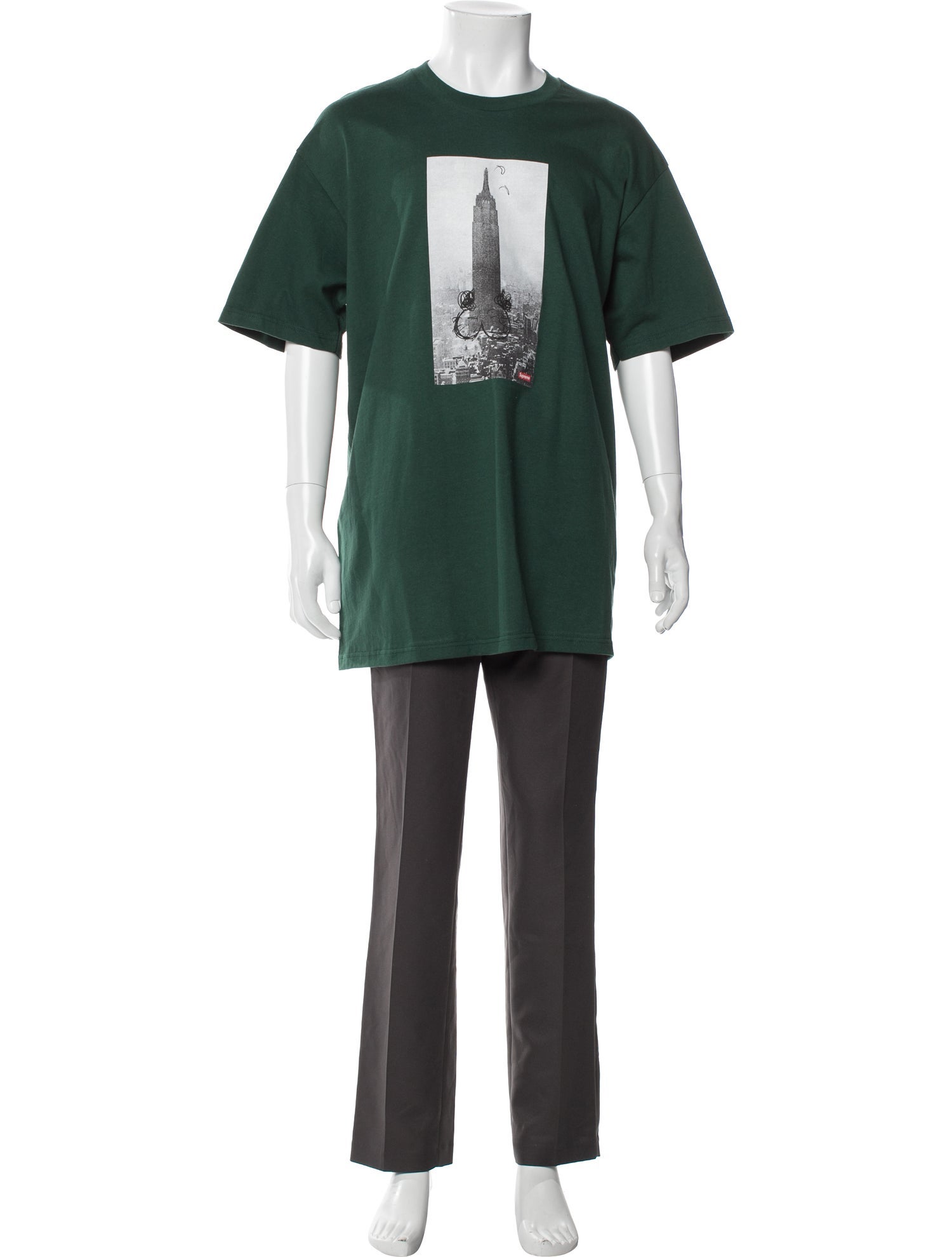 Supreme Graphic Print Crew Neck T-Shirt