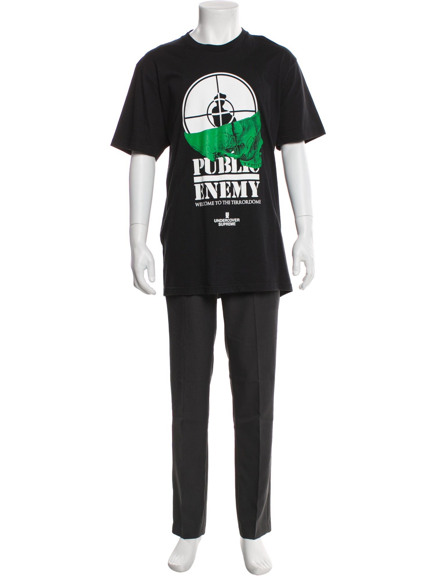 Supreme Graphic Print Crew Neck T-Shirt