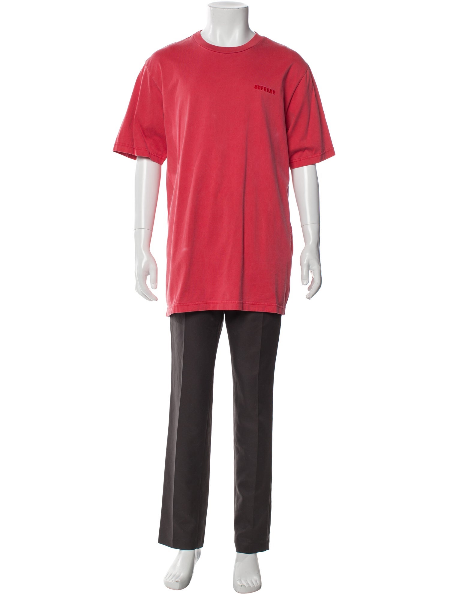 Supreme Crew Neck Short Sleeve T-Shirt