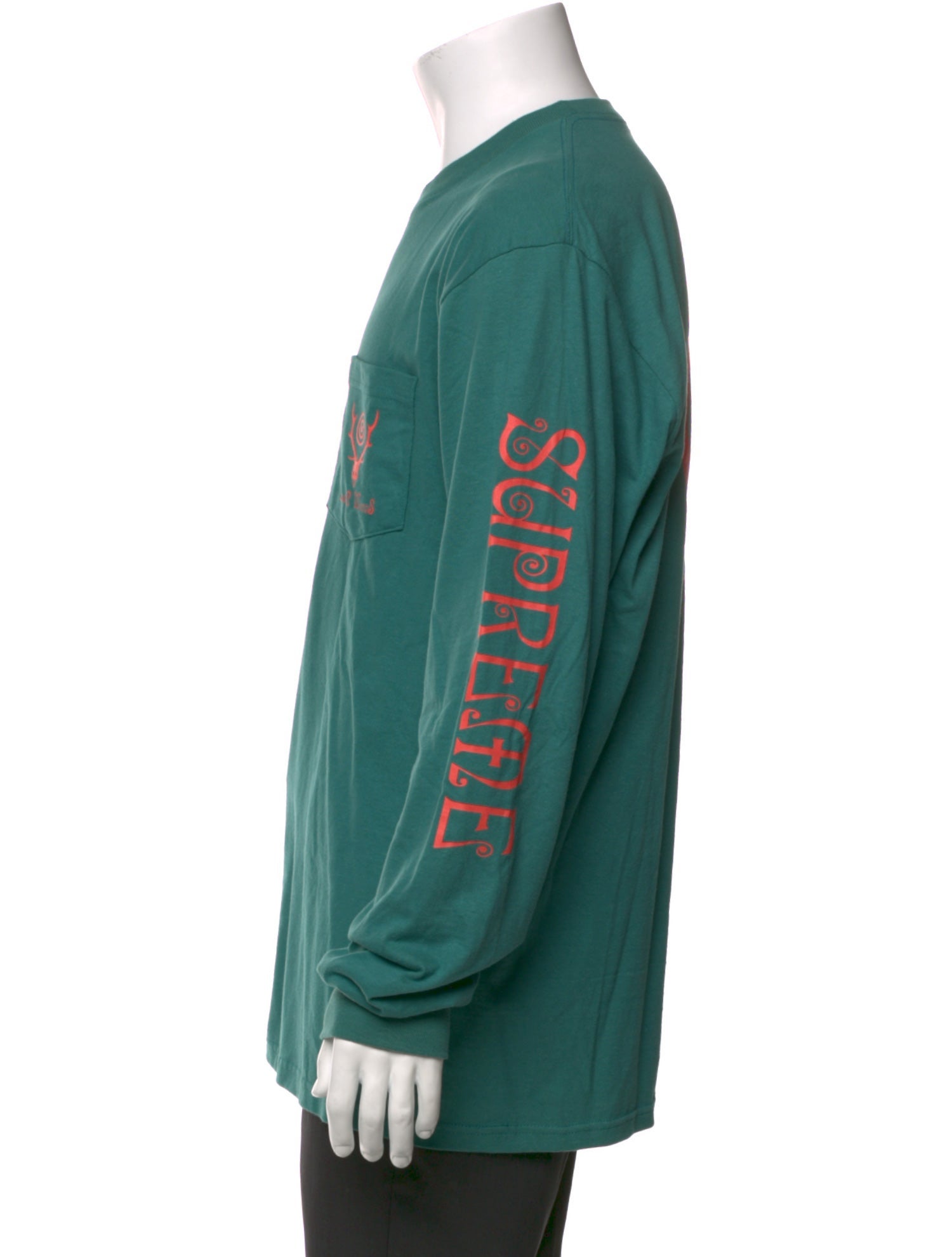 Supreme Graphic Print Crew Neck T-Shirt