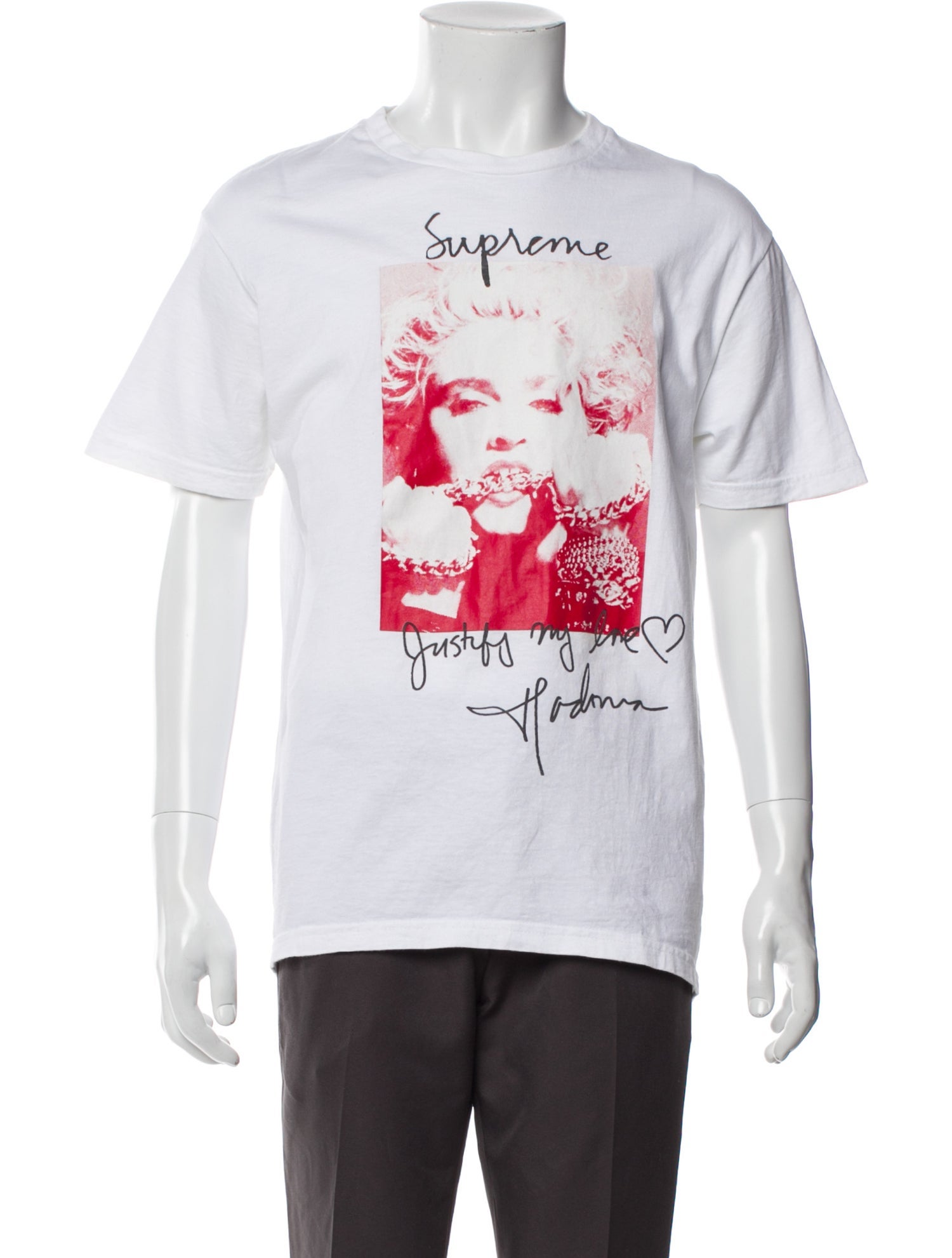 Supreme Graphic Print Crew Neck T-Shirt