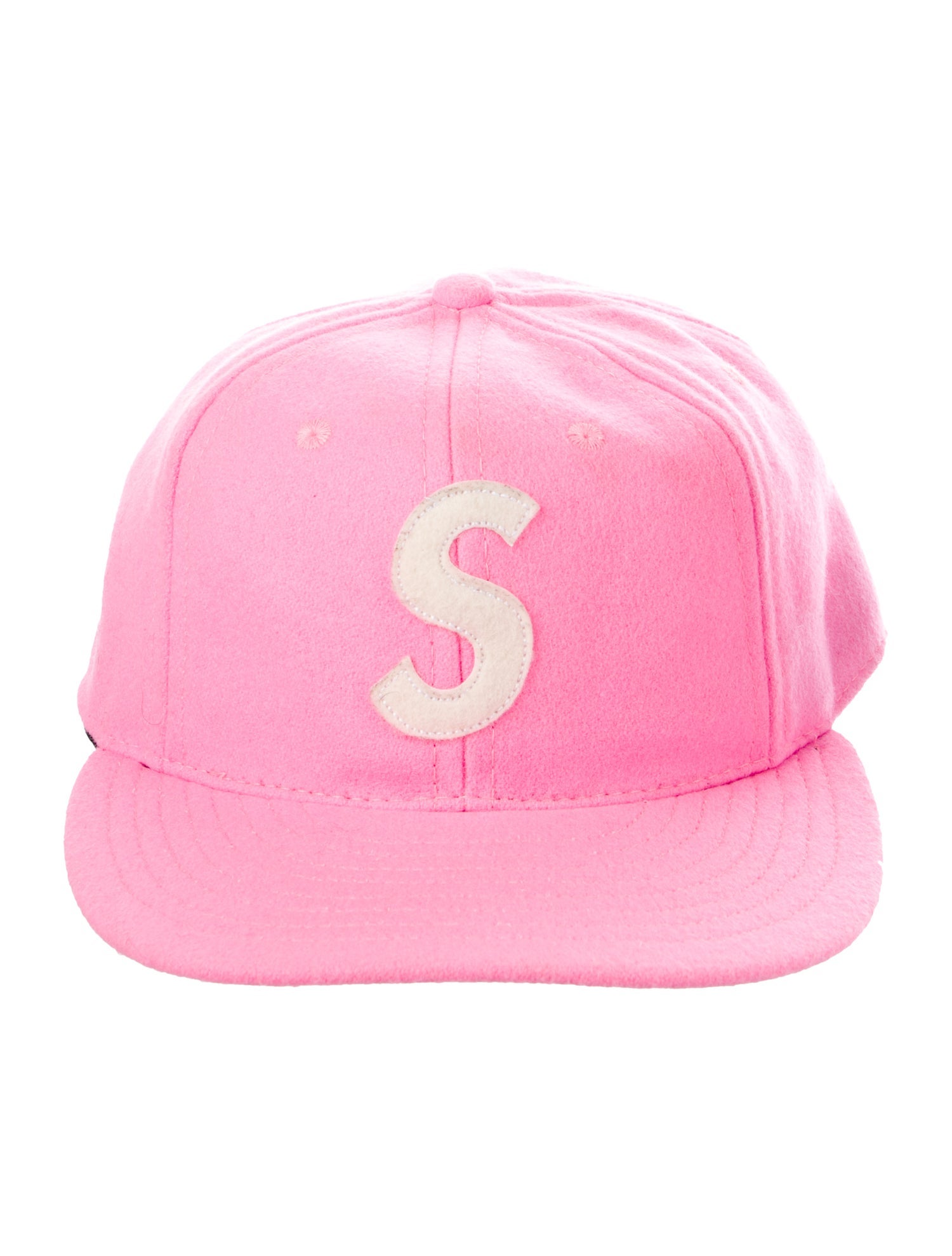 Supreme Ebbets S Logo Fitted 6-Panel Hat