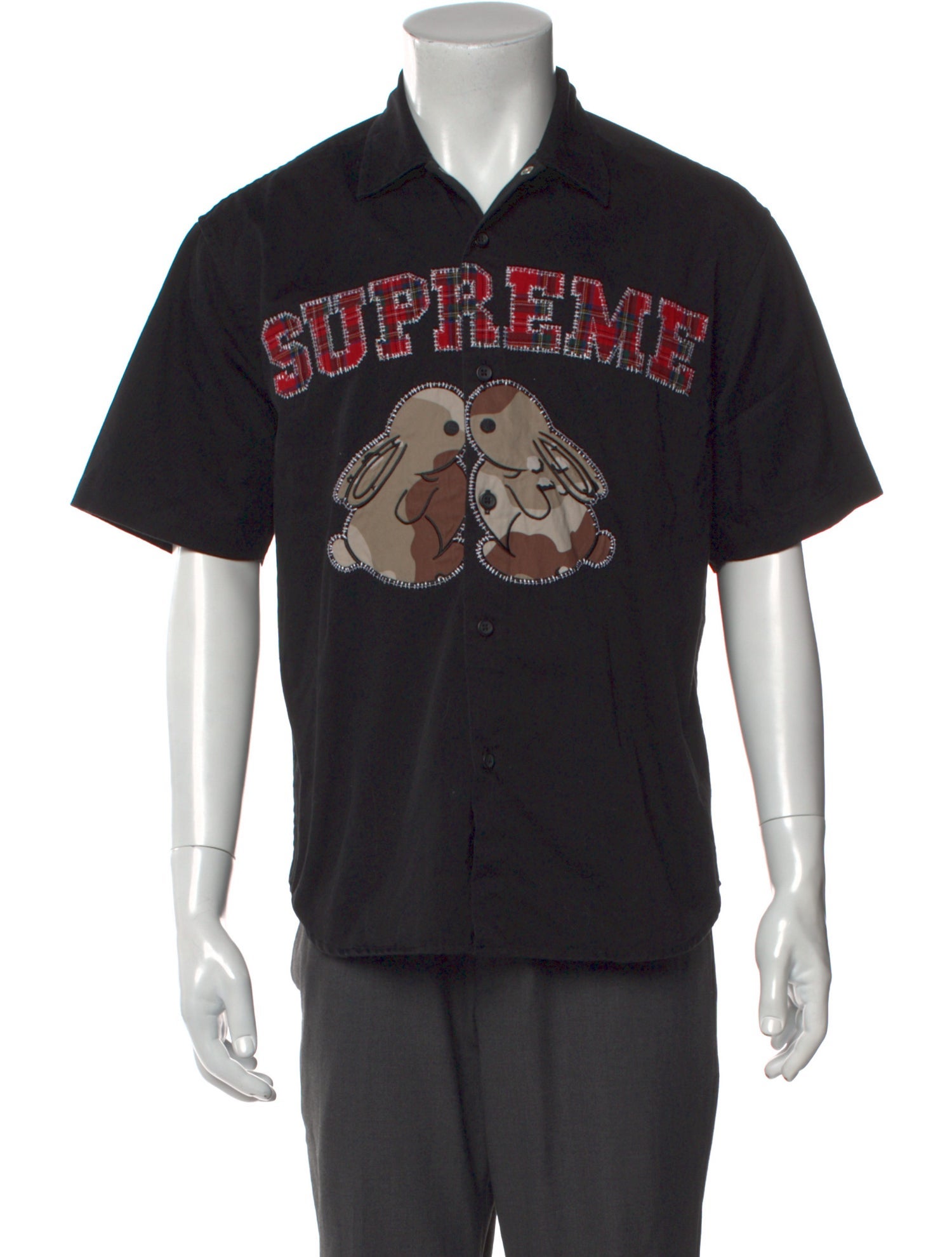 Supreme Graphic Print Short Sleeve Shirt