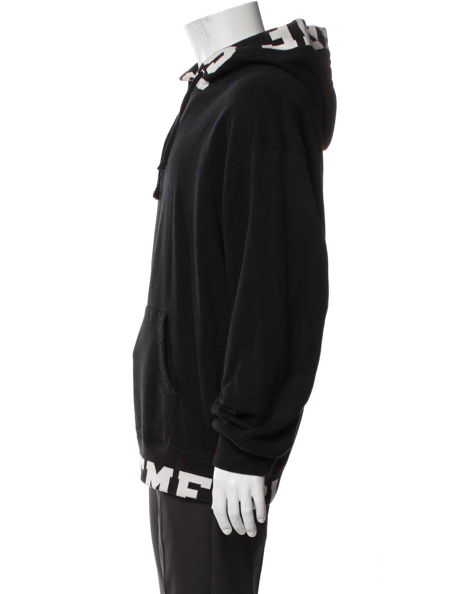 Supreme Graphic Print Crew Neck Hoodie