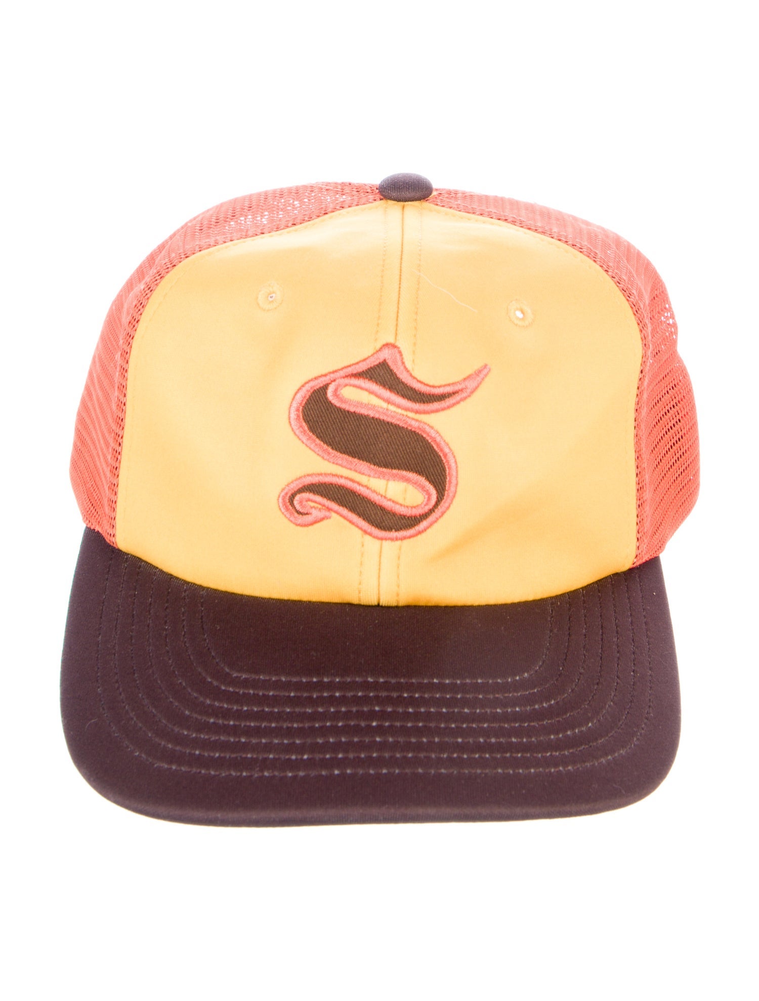 Supreme Contrast S Mesh Back 6-Panel 'Yellow'