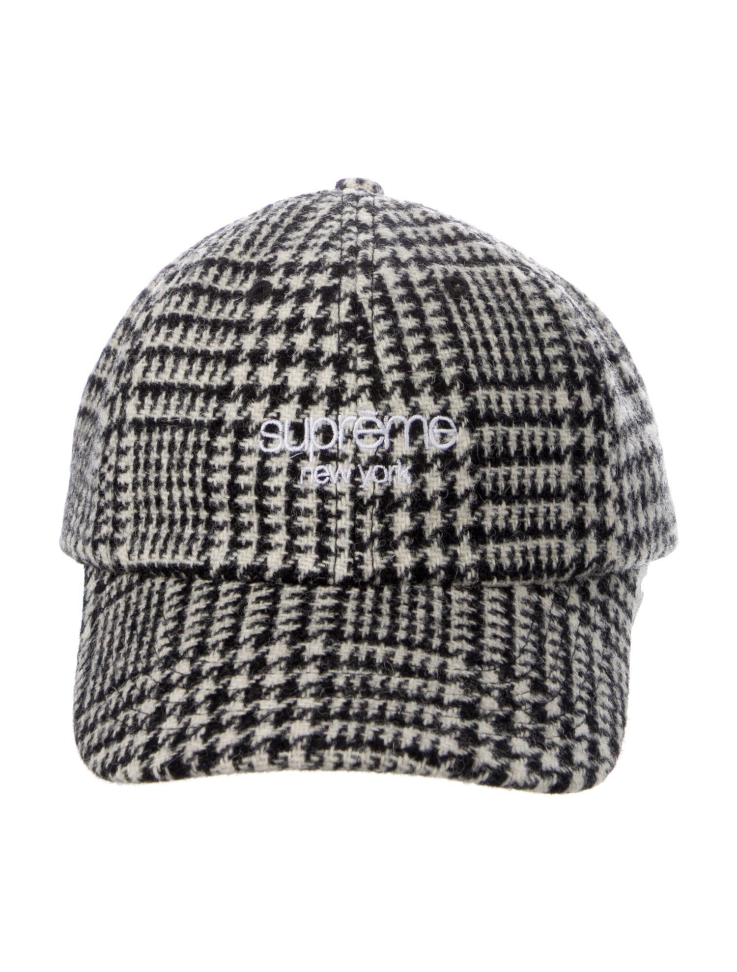 Supreme Harris Tweed Classic Logo 6-Panel Cap