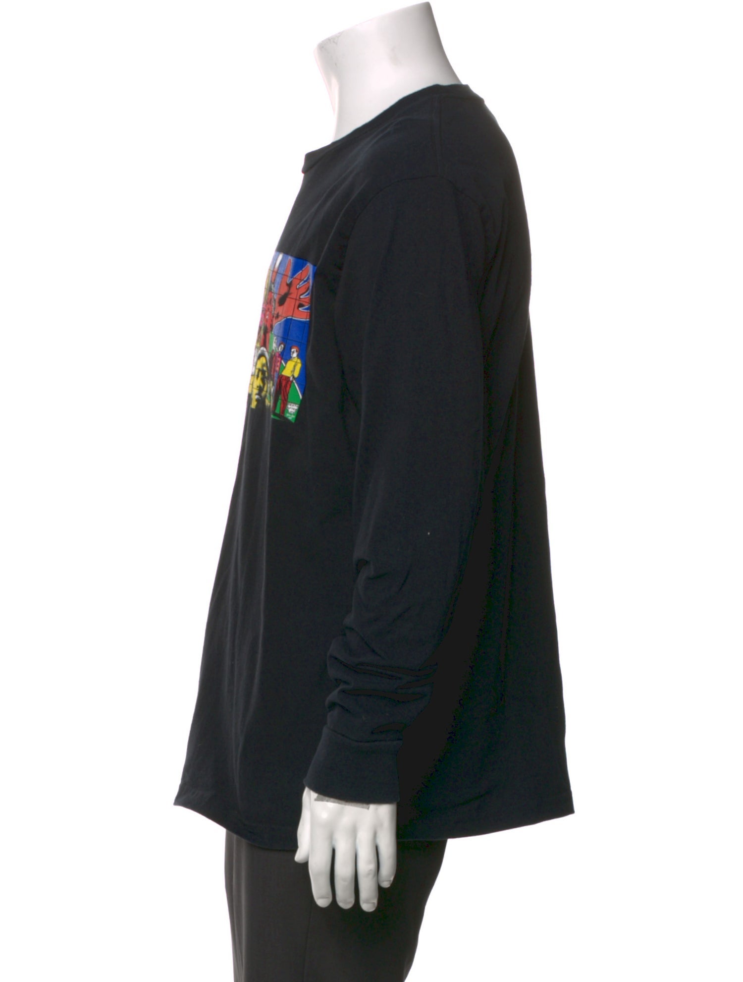 Supreme Graphic Print Crew Neck T-Shirt