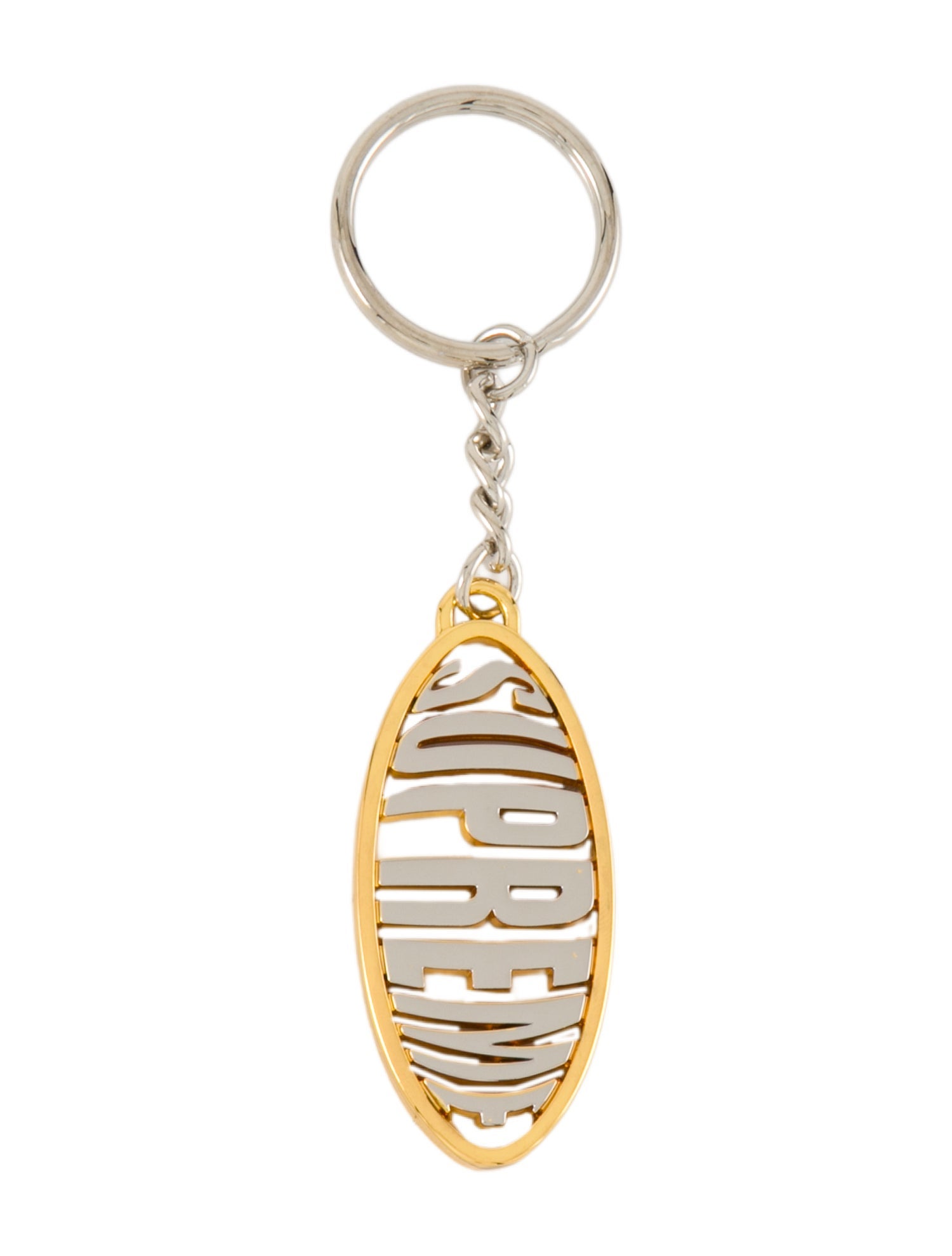Supreme 2017 Oval Keychain