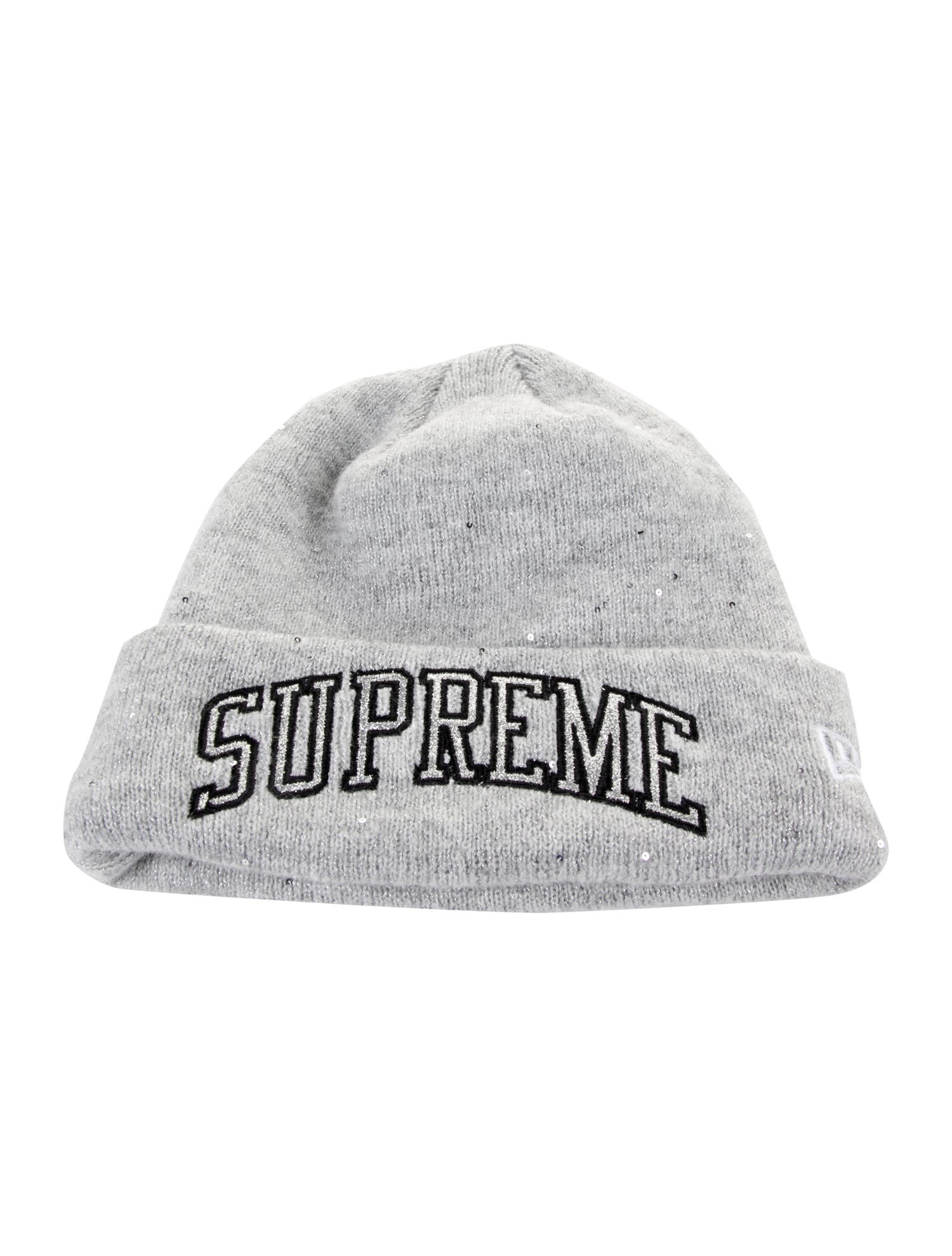 New Era x Supreme Metallic Arc Beanie
