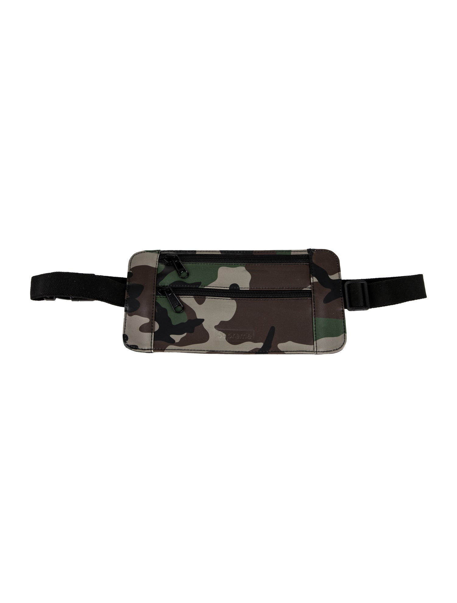 Supreme Leather Leather Waist/Shoulder Pouch Woodland Camo