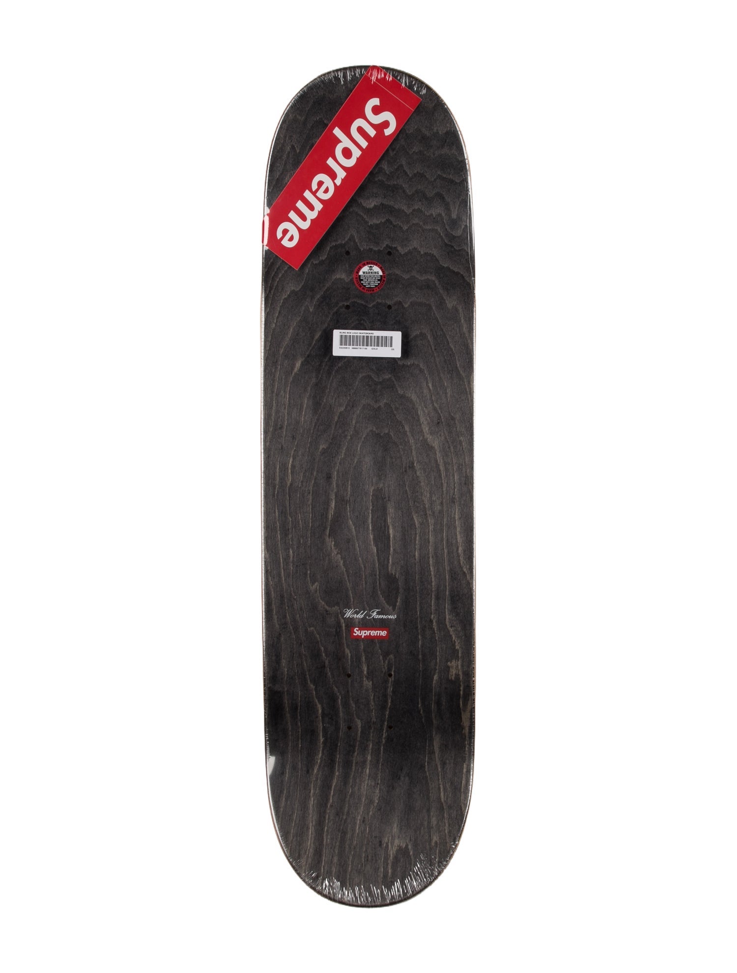 Supreme Bling Logo Skate Deck w/ Tags