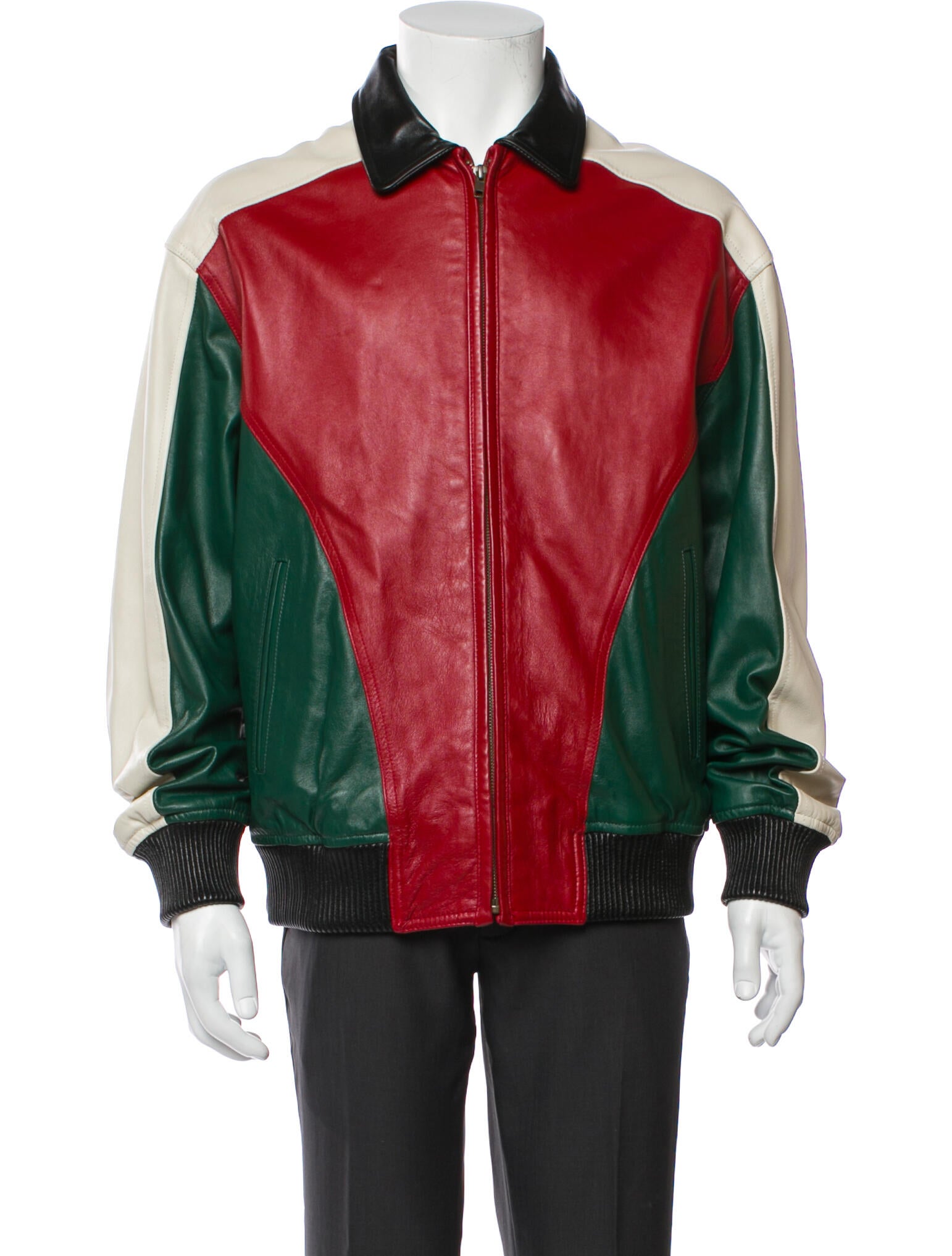 Supreme 2018 Leather Bomber Jacket