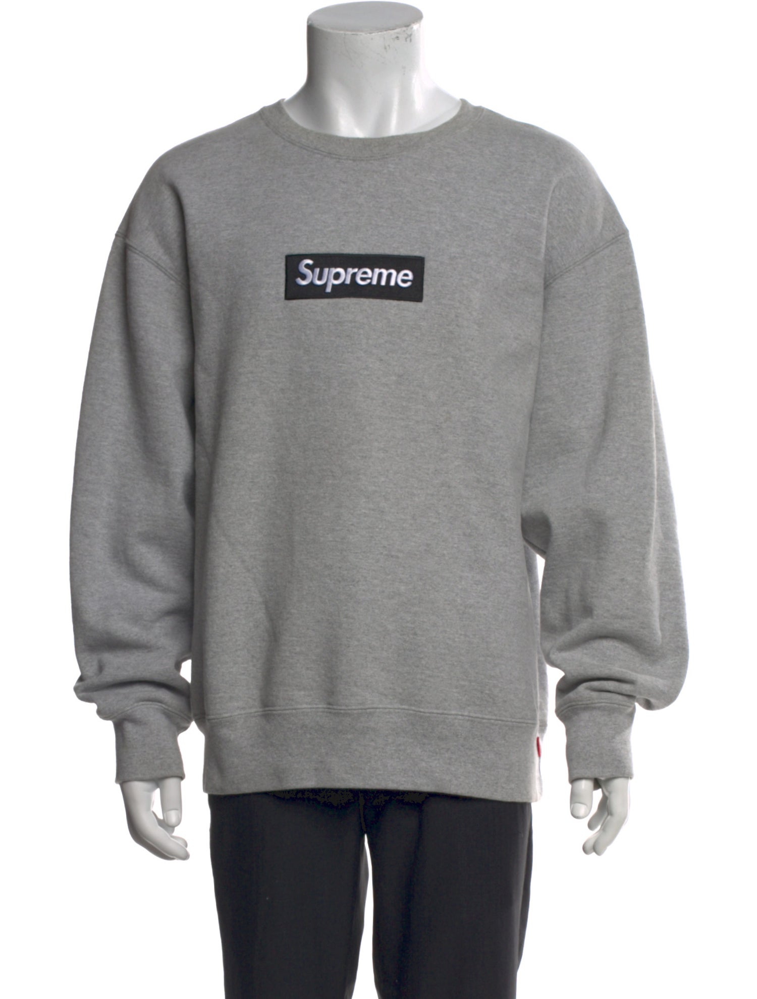 Supreme Graphic Print Crew Neck Sweatshirt