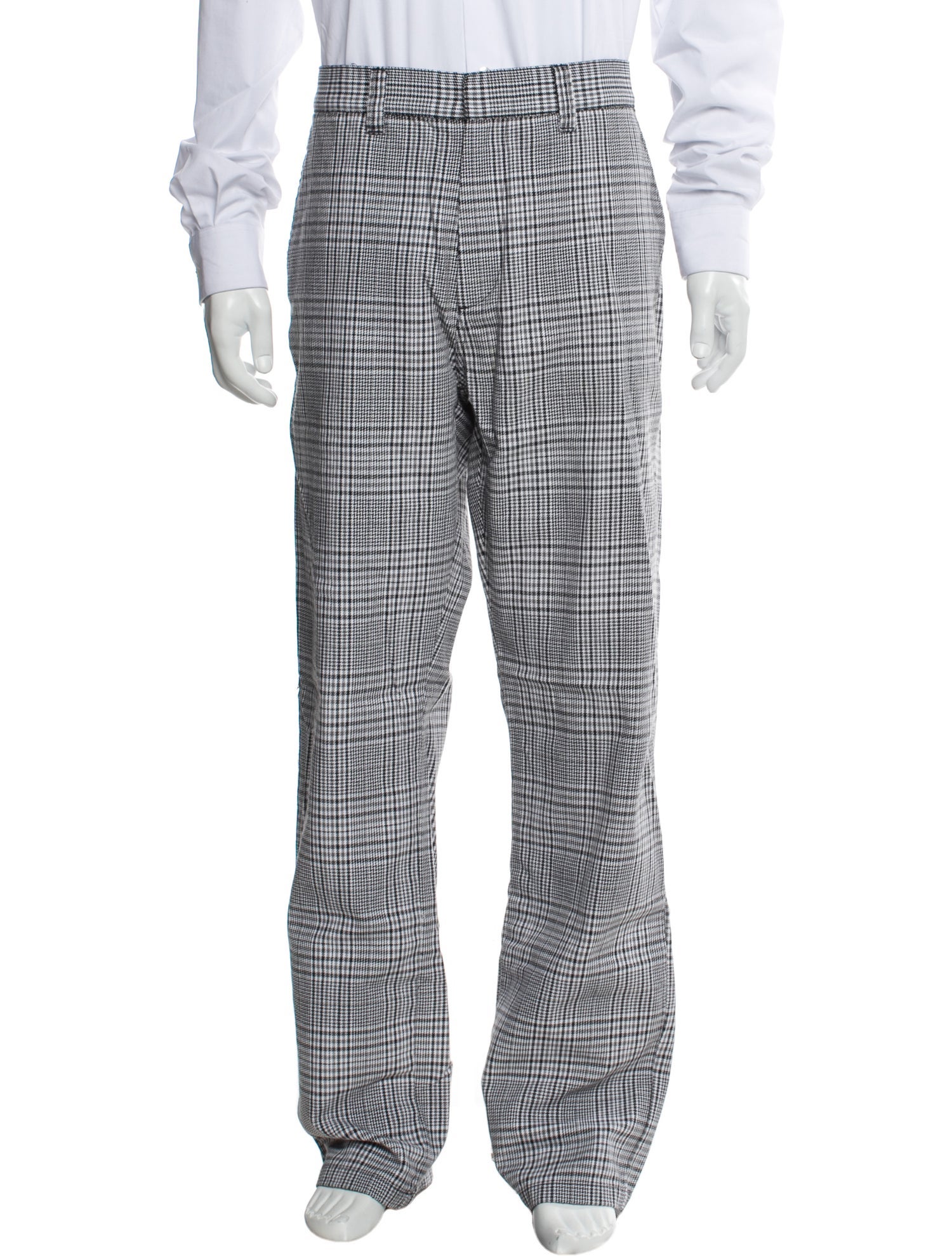 Supreme Plaid Print Pants