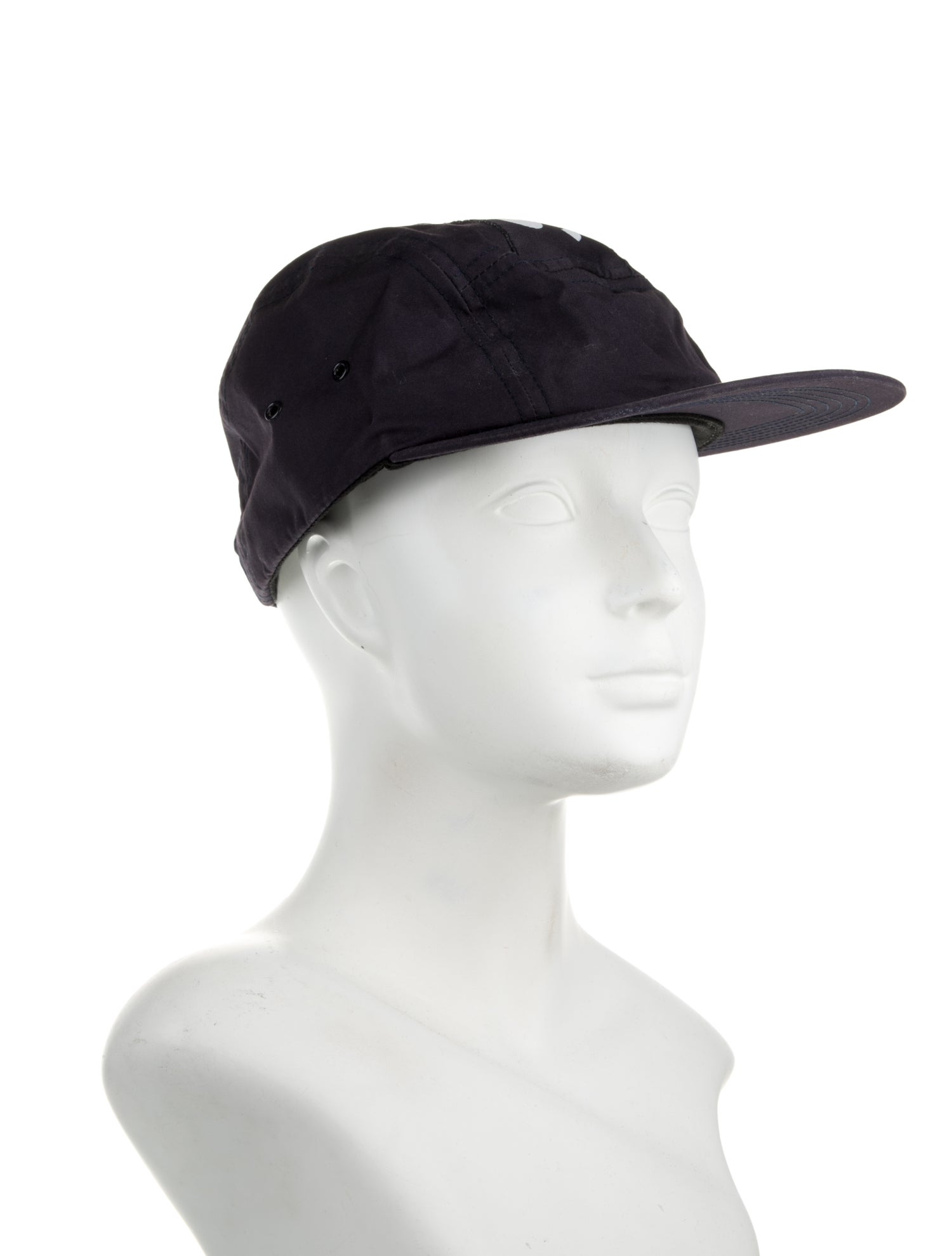 Supreme Top Panel Stripe Camp Cap