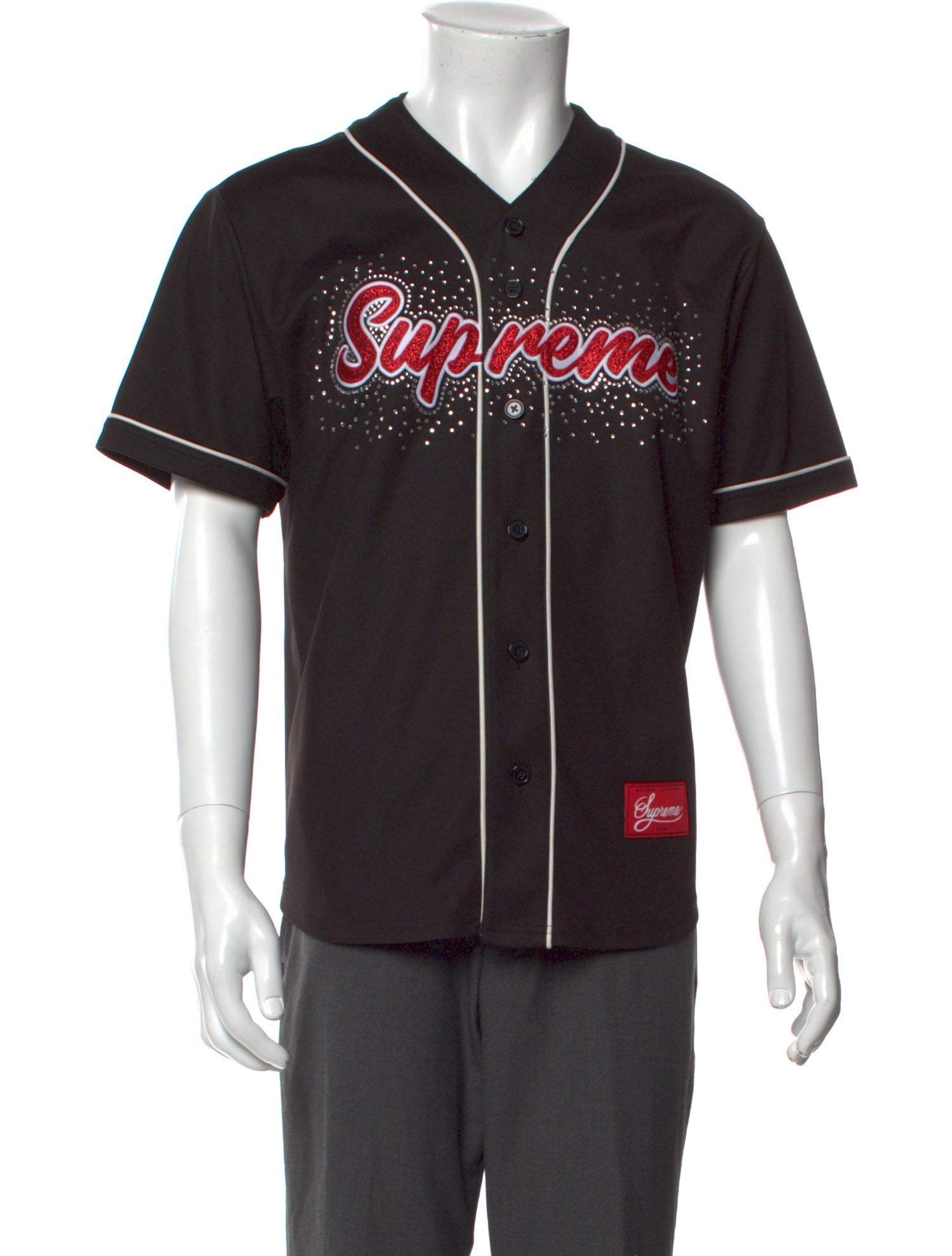 Supreme Graphic Print Short Sleeve Shirt