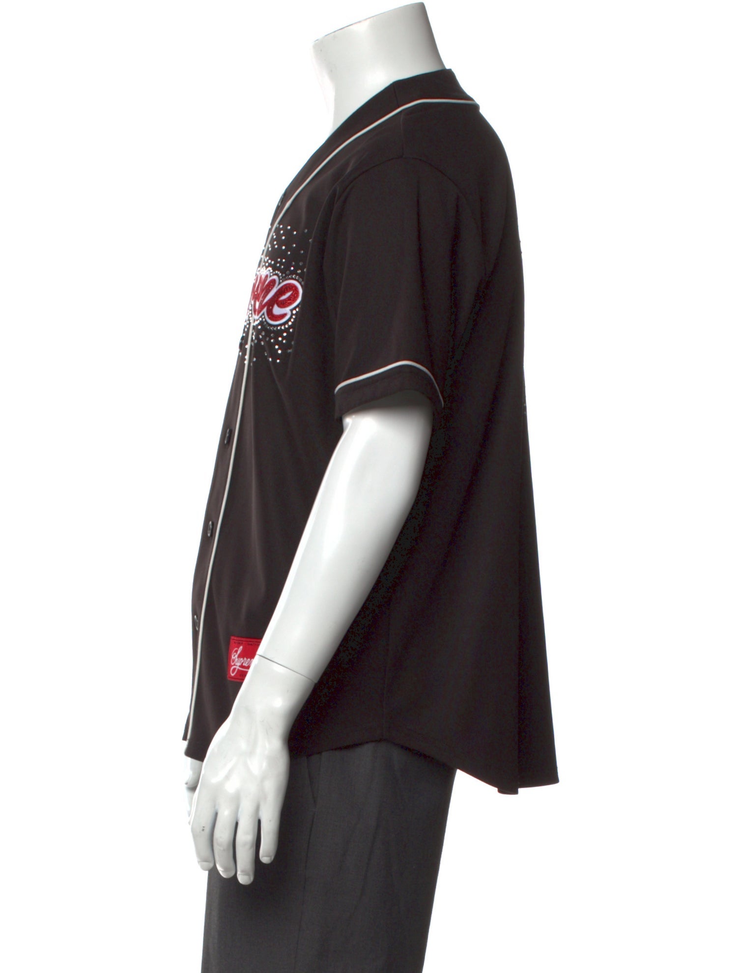 Supreme Graphic Print Short Sleeve Shirt