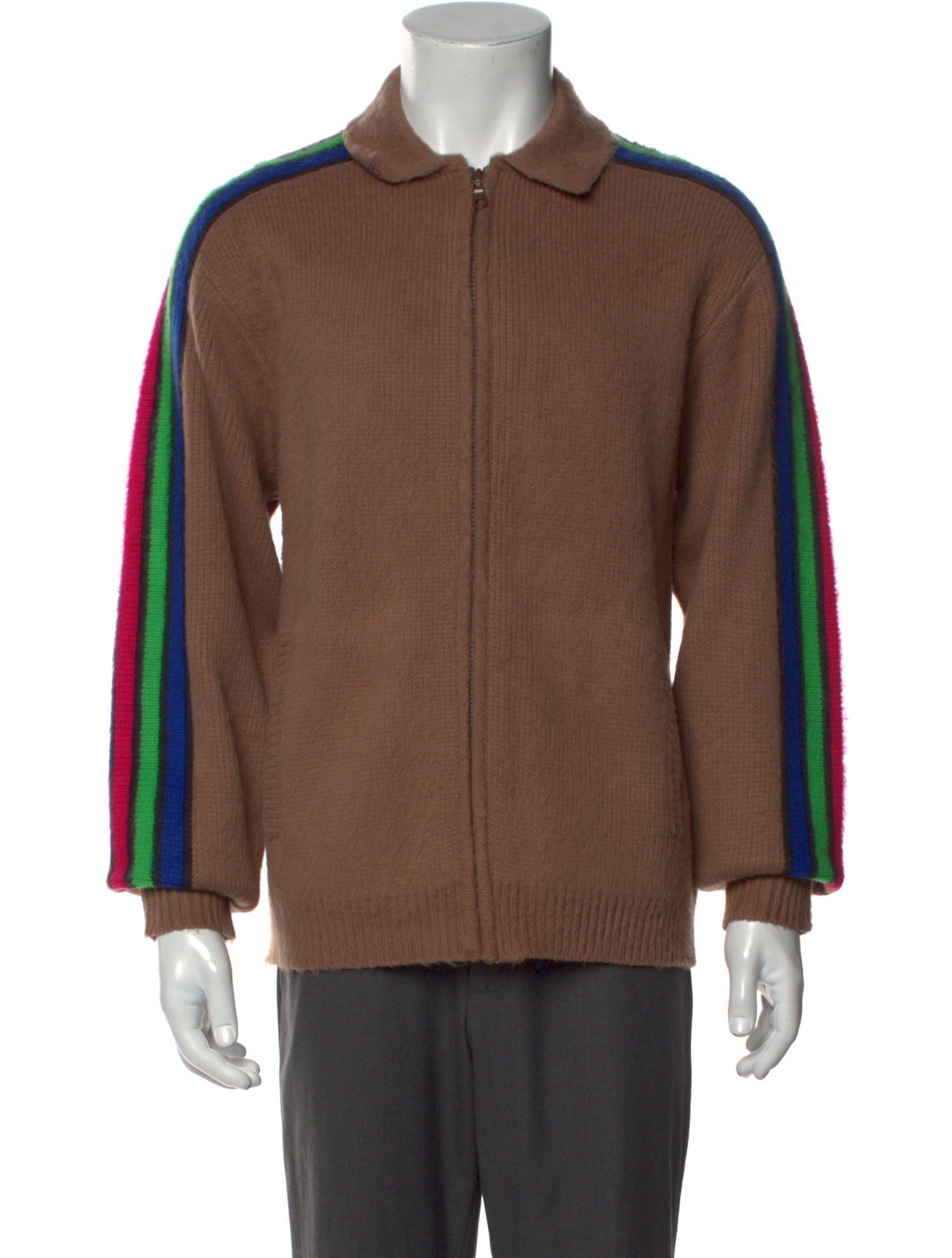 Supreme Crew Neck Long Sleeve Polo Sweater