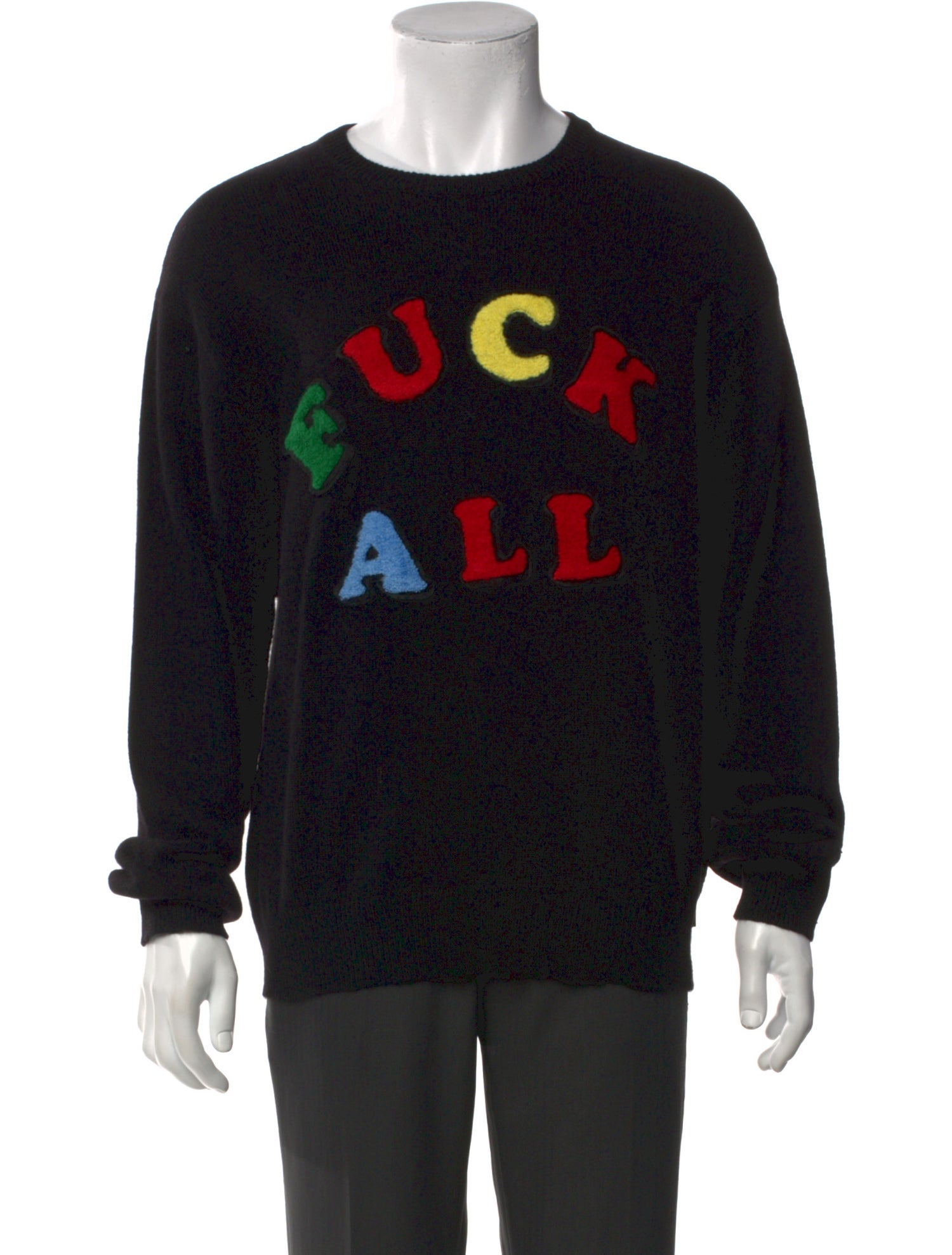 Supreme Merino Wool Graphic Print Pullover