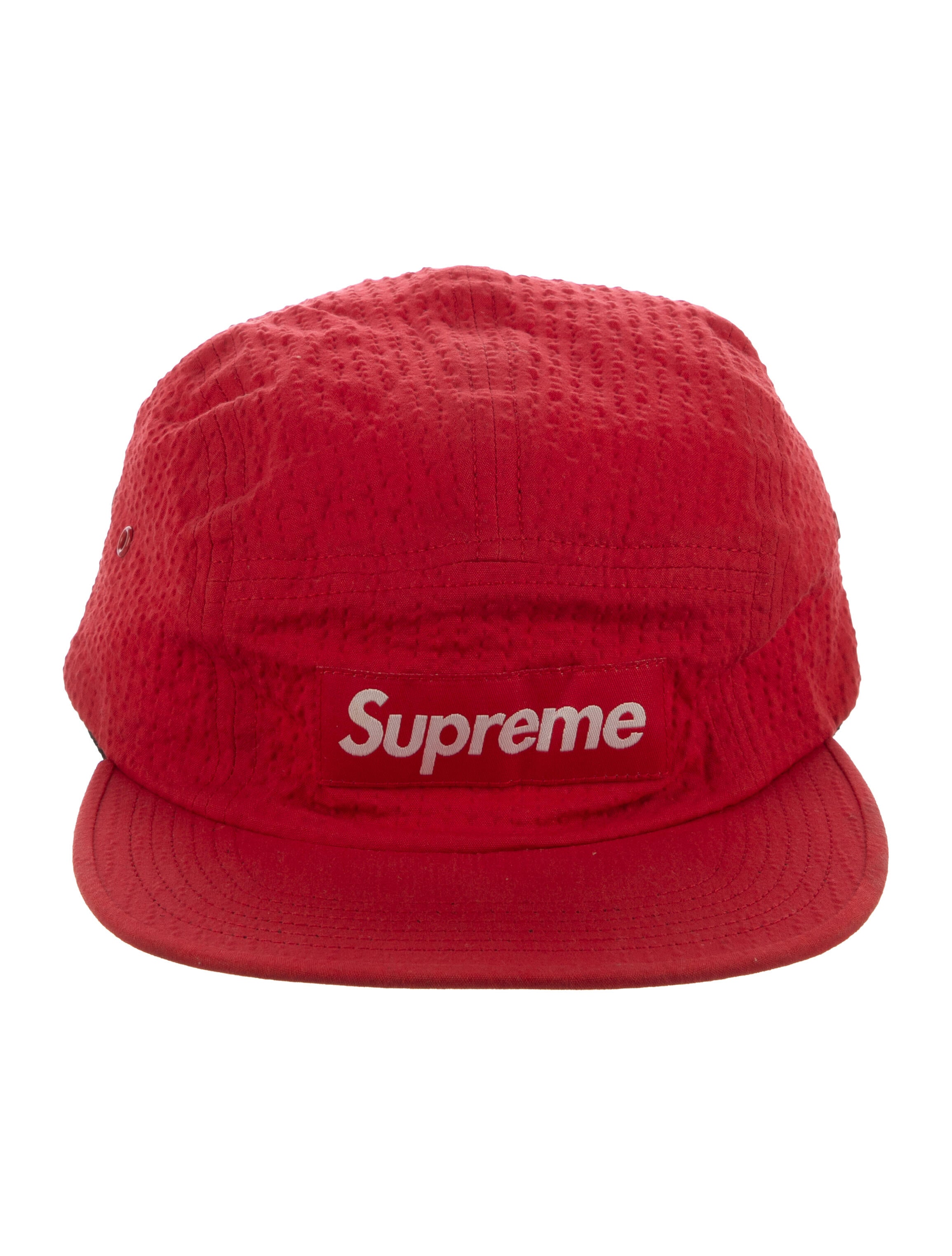 Supreme Mesh Seersucker Camp Cap