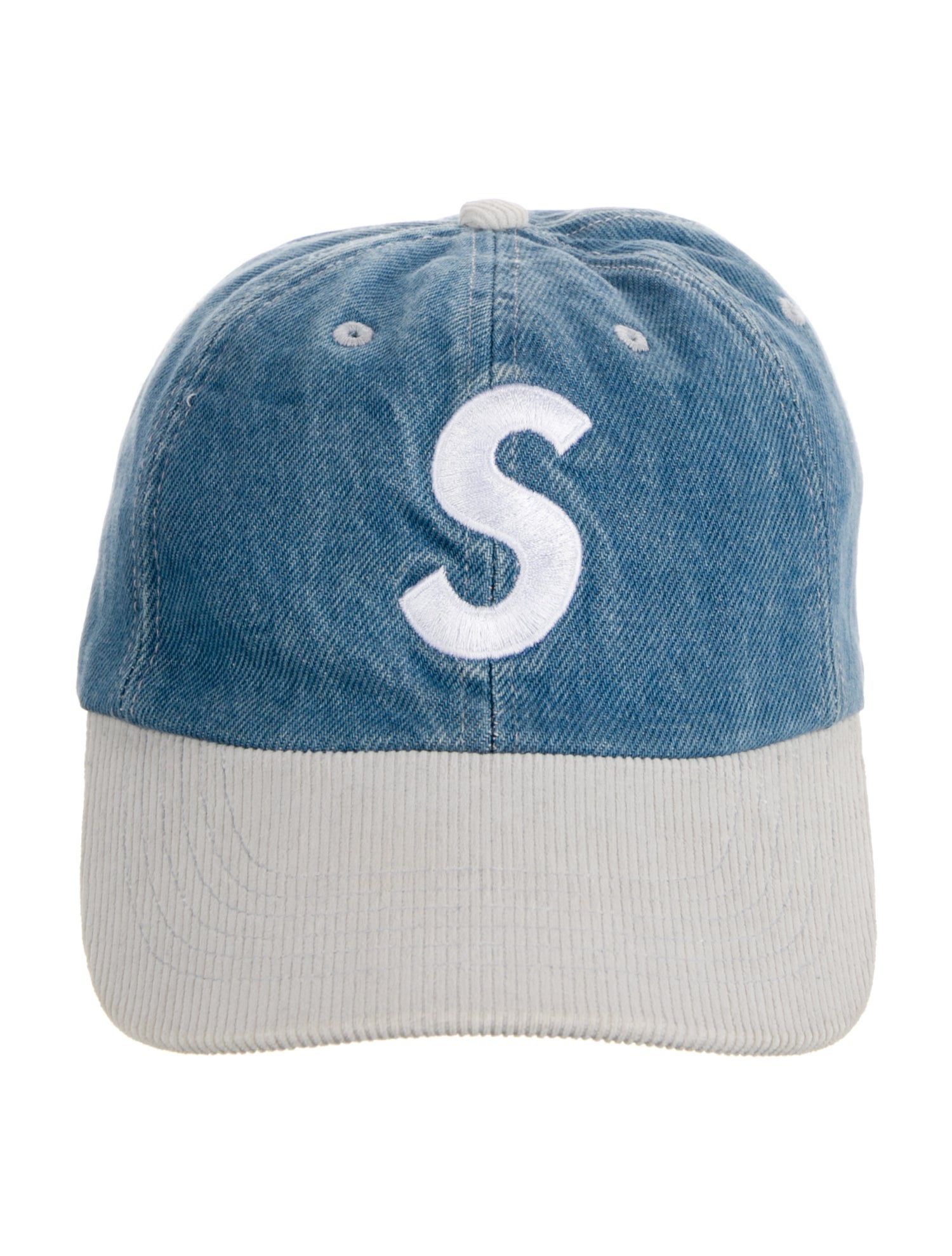 Supreme 2-Tone S Logo 6-Panel Hat