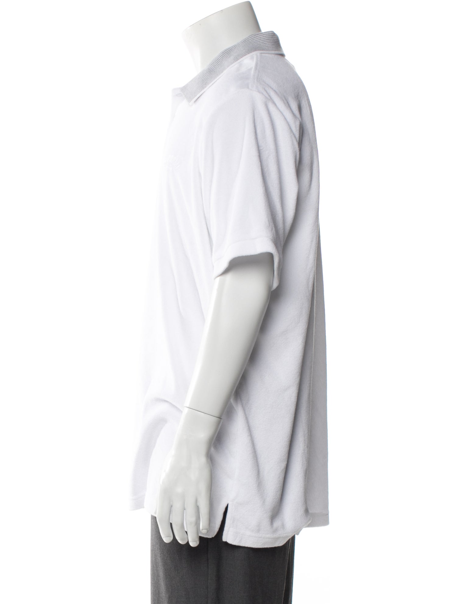 Supreme Crew Neck Short Sleeve Polo Shirt