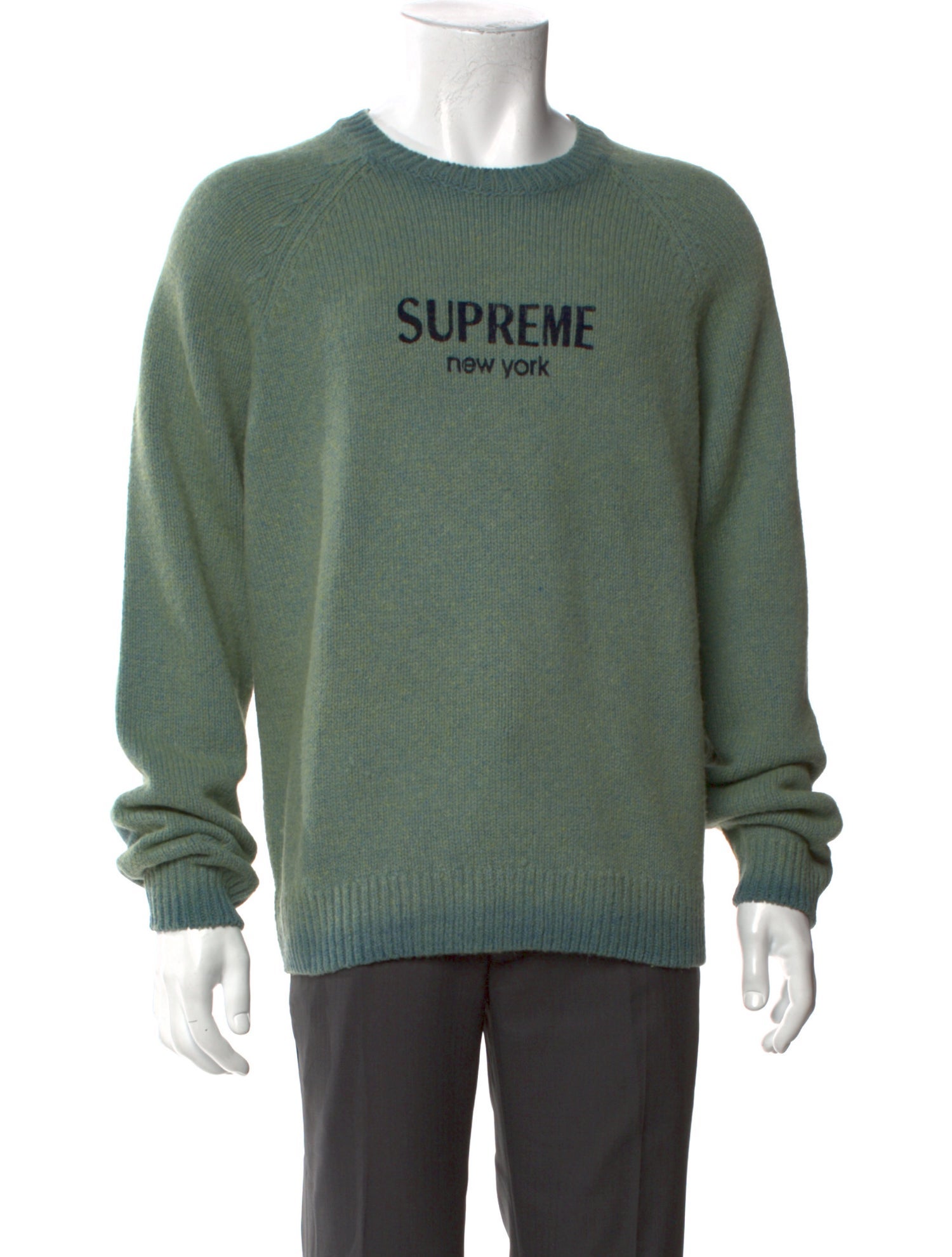Supreme Wool Graphic Print Pullover