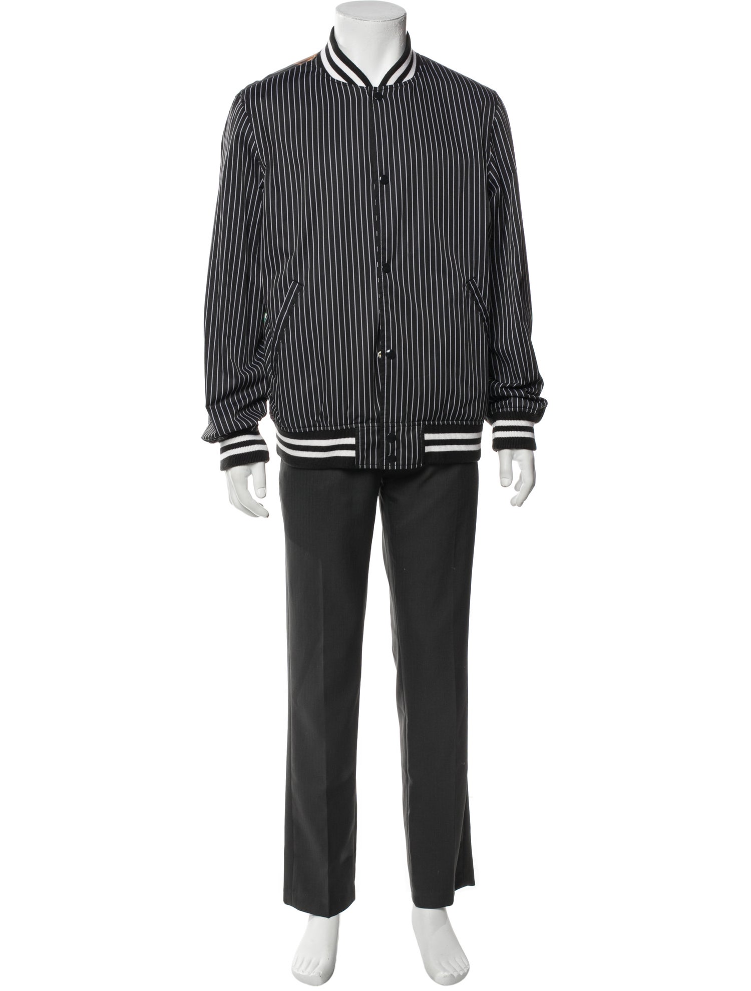 Comme des Garçons SHIRT x Supreme 2014 Reversible Harold Hunter Varsity Jacket Jacket