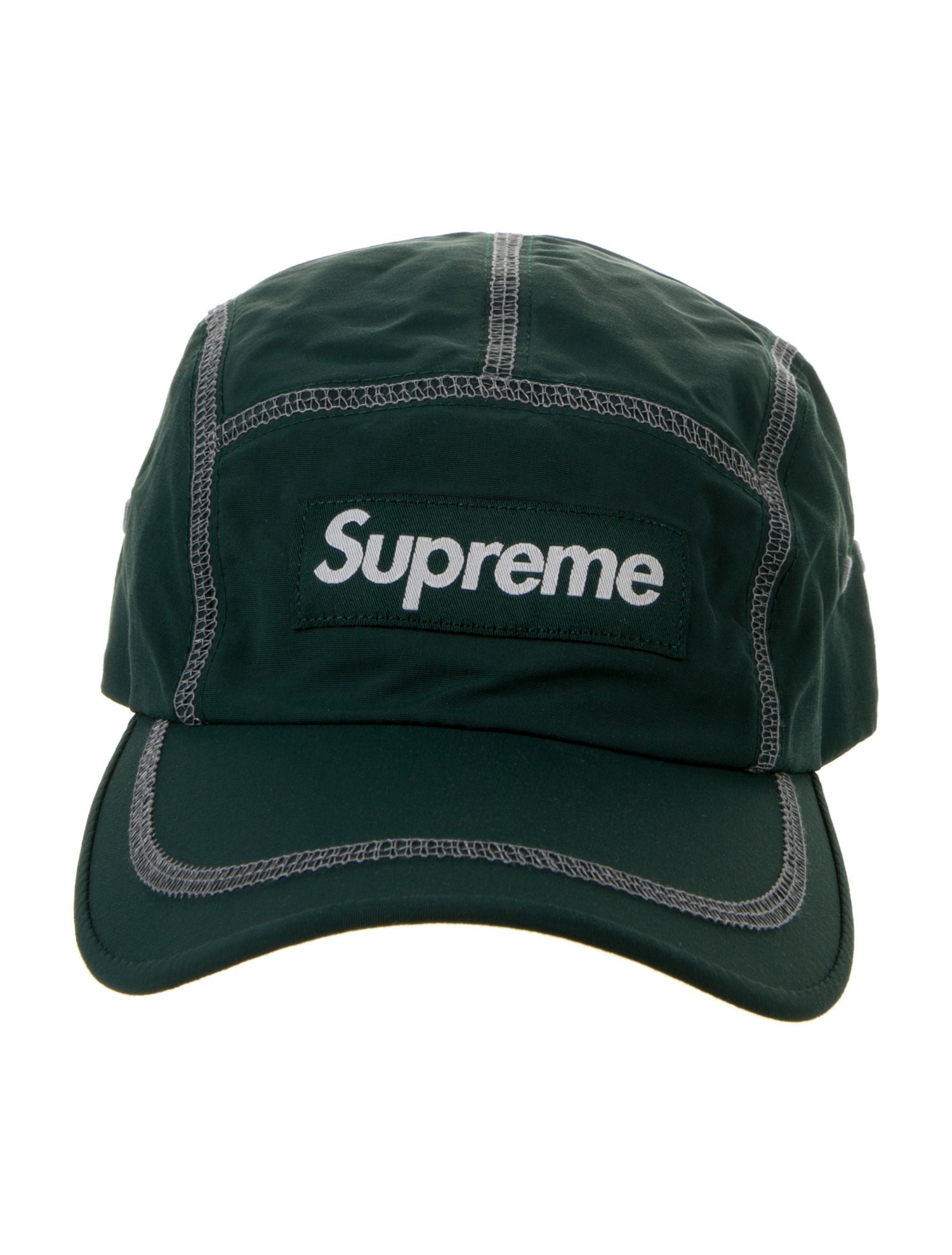 Supreme Reflective Stitch Camp Cap