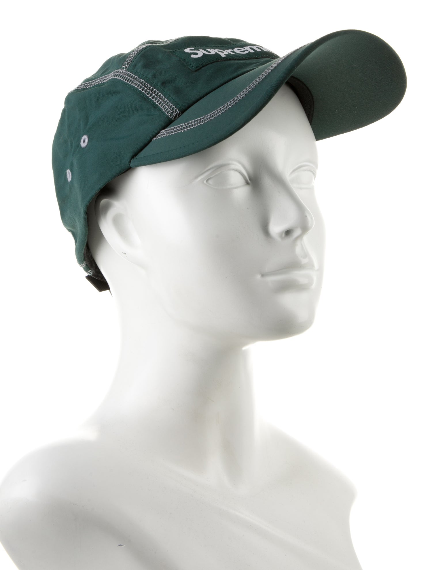 Supreme Reflective Stitch Camp Cap