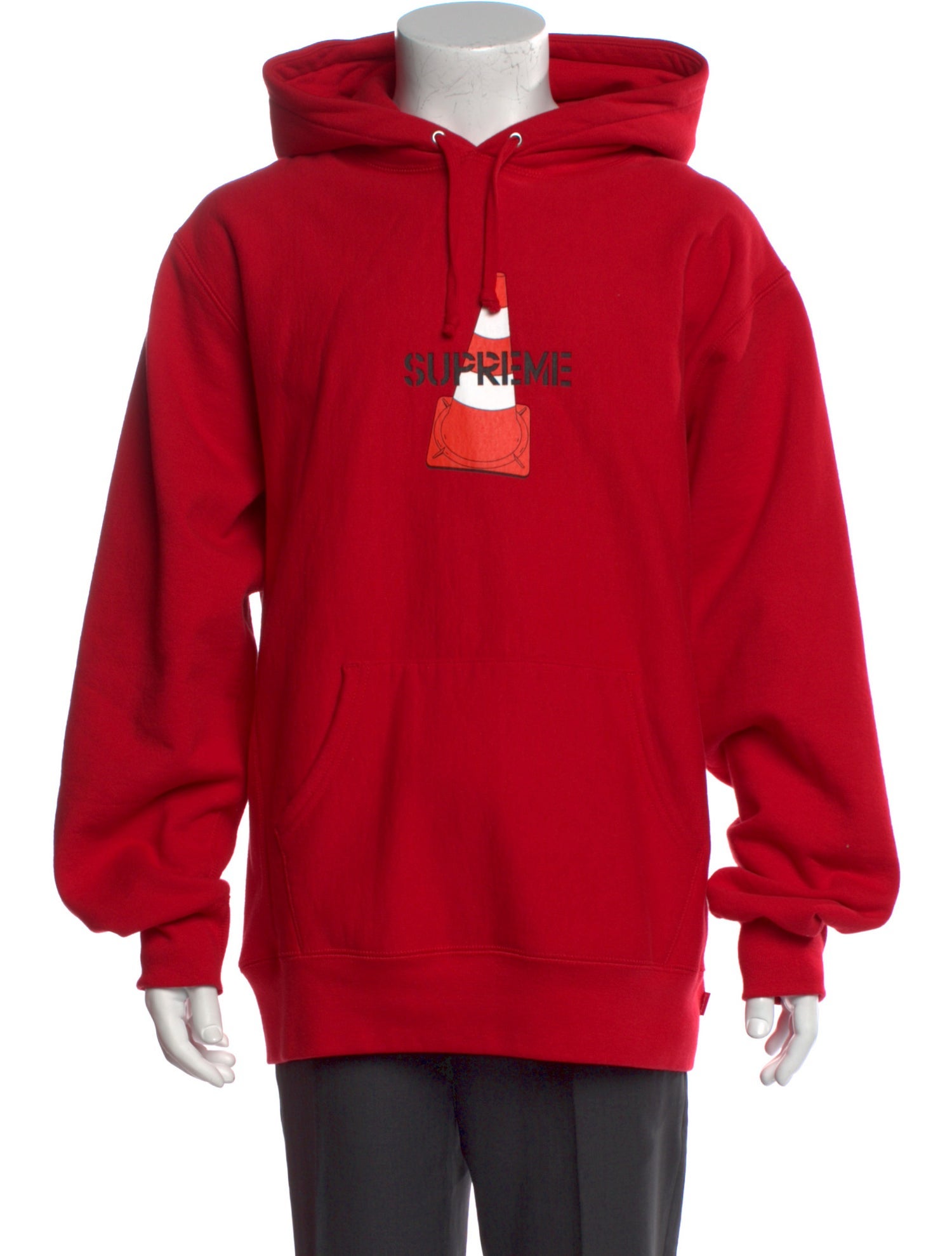 Supreme Graphic Print Crew Neck Hoodie