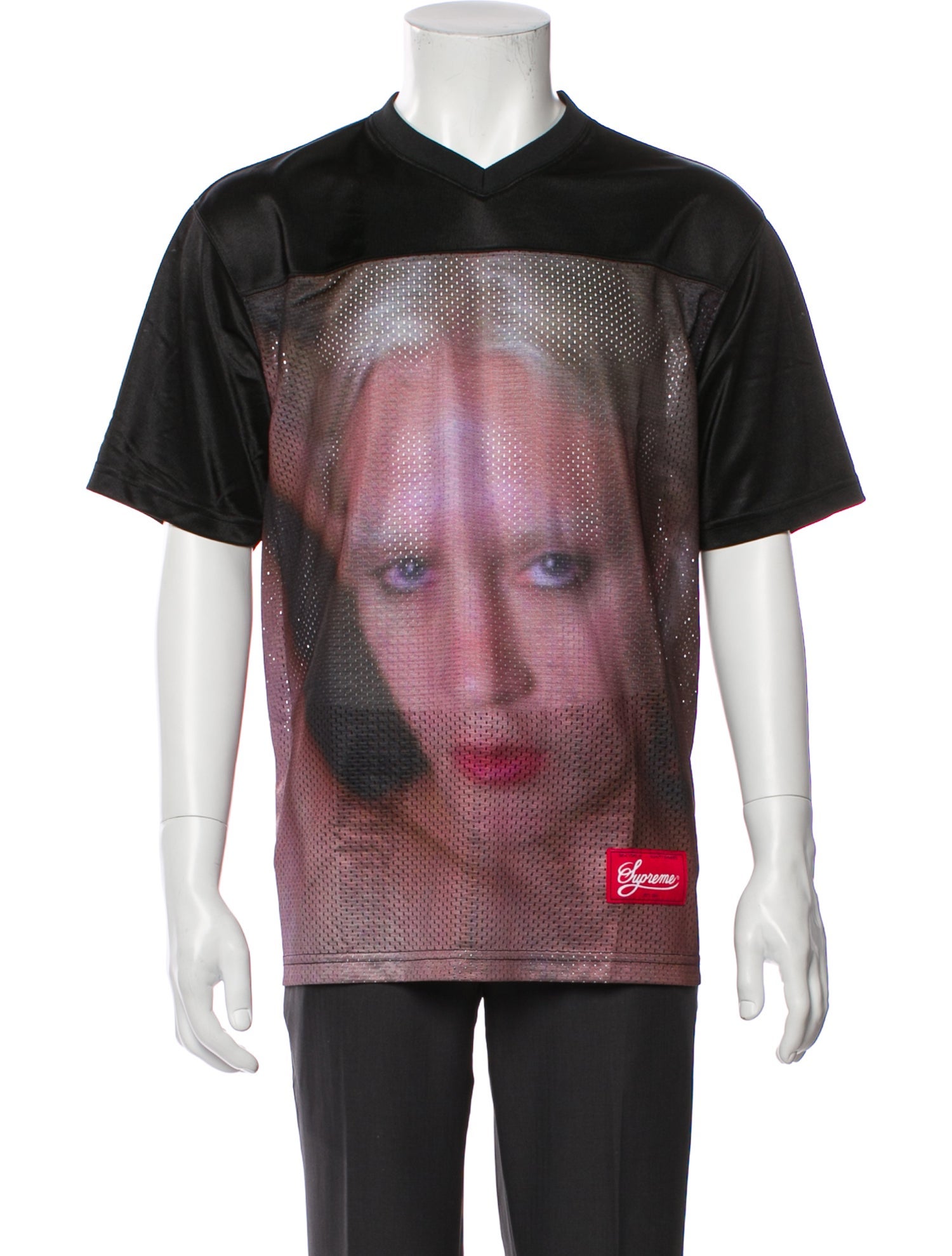 Supreme Hail Mary Football Jersey Top - White T-Shirts, Clothing